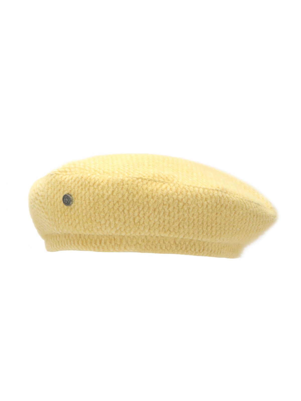 포에지담(POESIEDAME) [Life PORTRAIT] Bumpy beret in butter