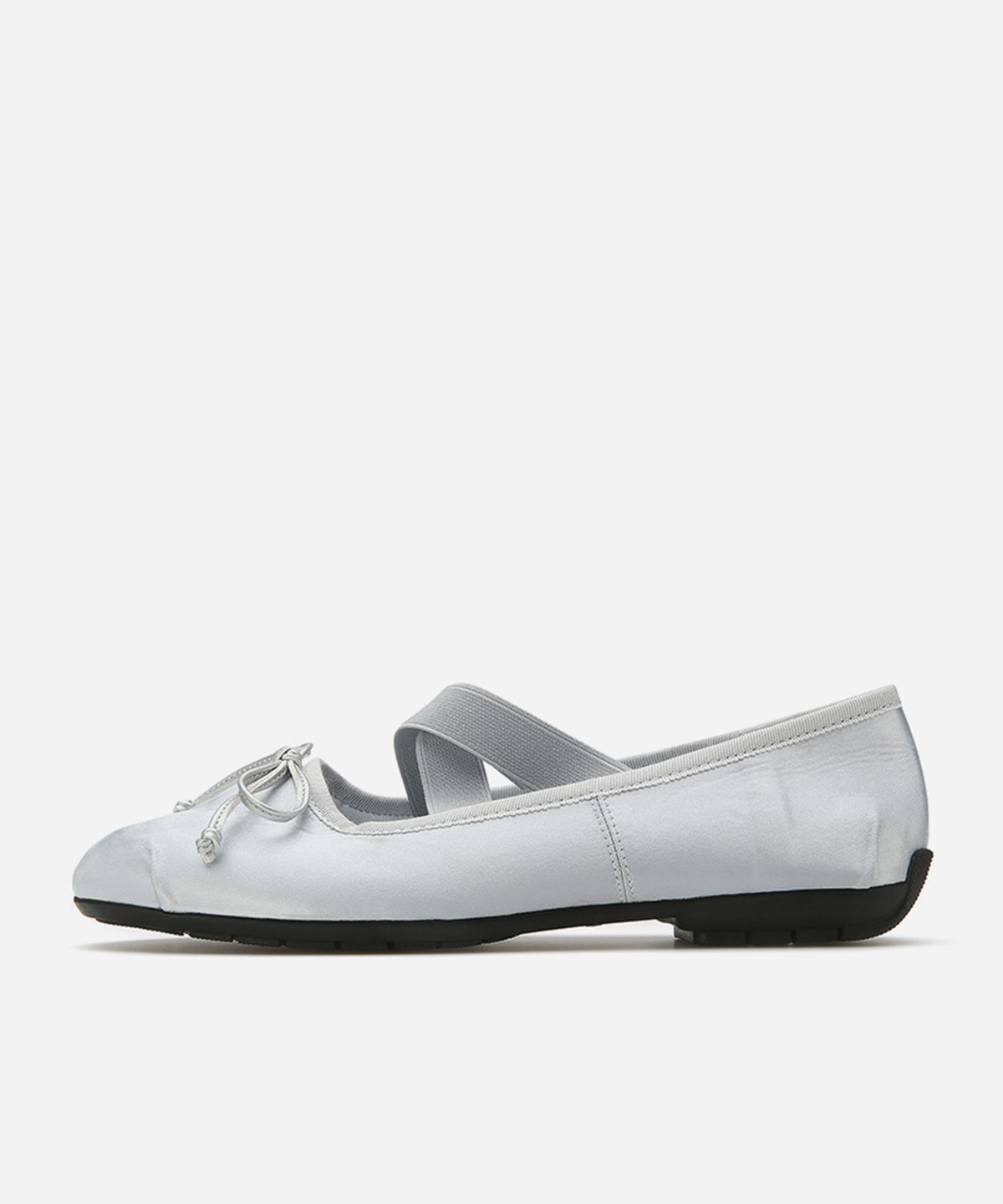 솔트앤초콜릿(SALT AND CHOCOLATE) 라운드 토 크로스 밴딩 플랫 412235006 (1cm/4colors)