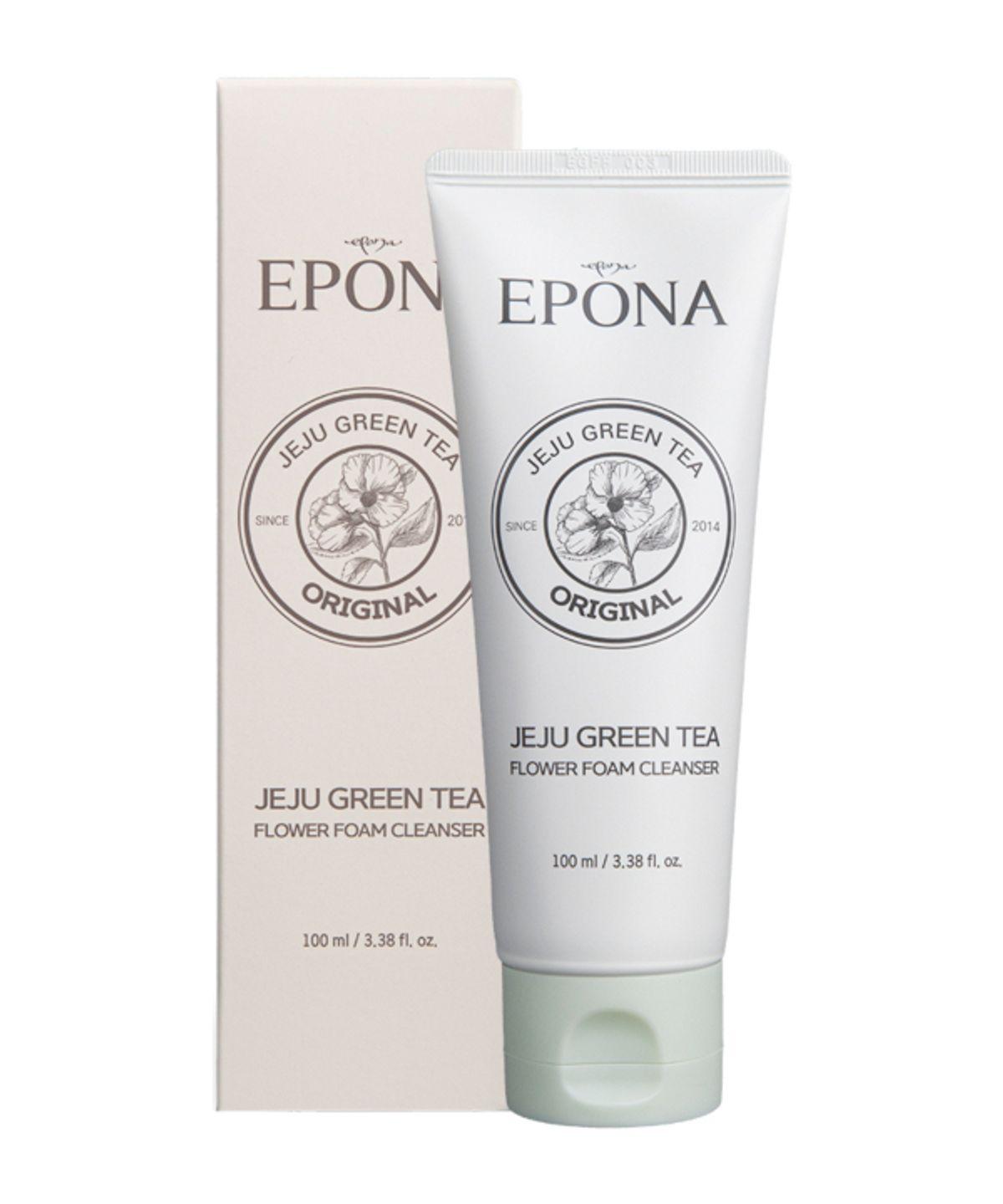 에포나(EPONA) 그린 제주 녹차꽃 화산송이 폼 클렌저 100ml