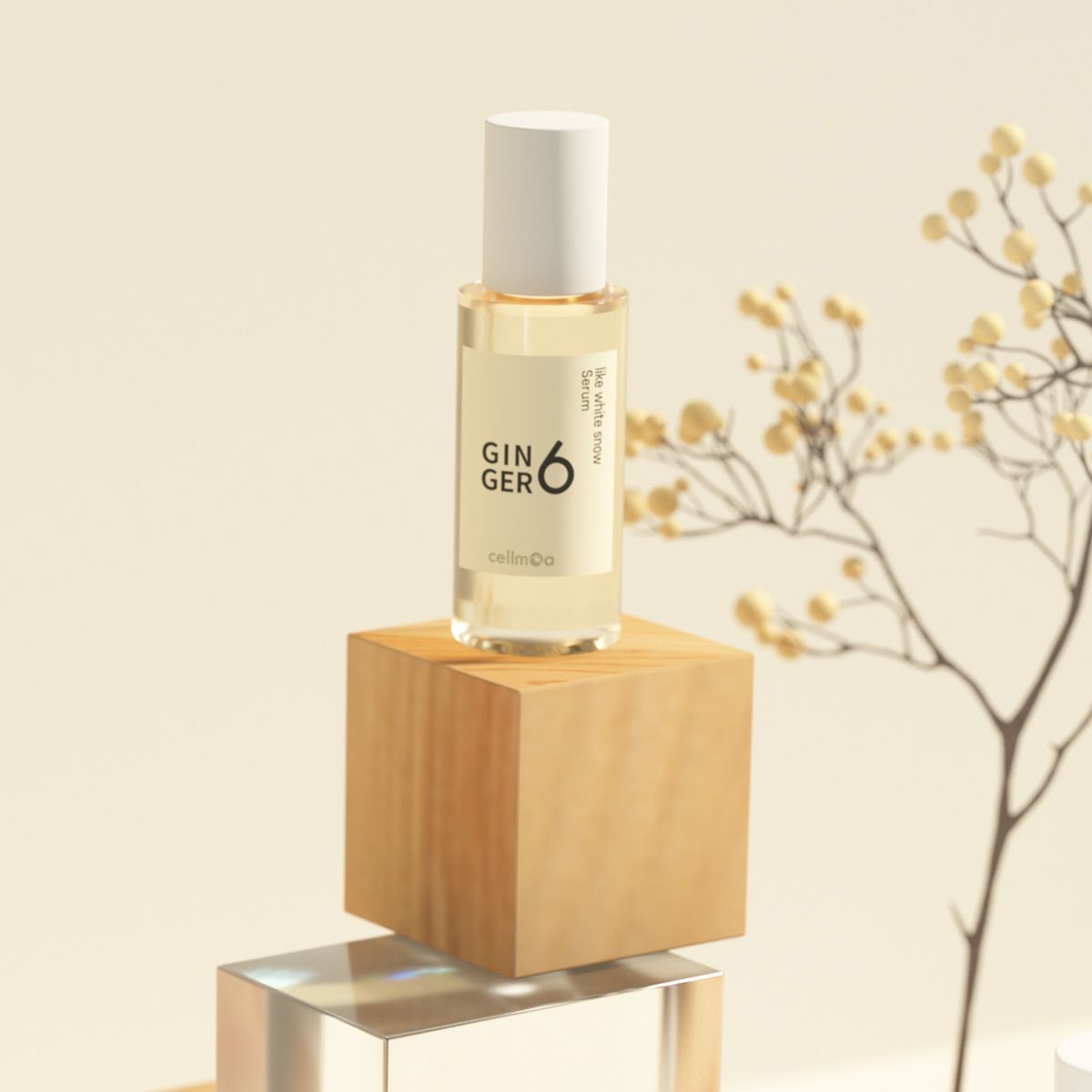 진저6(GINGER6) 비건 라이크 화이트 스노우 세럼  30ml