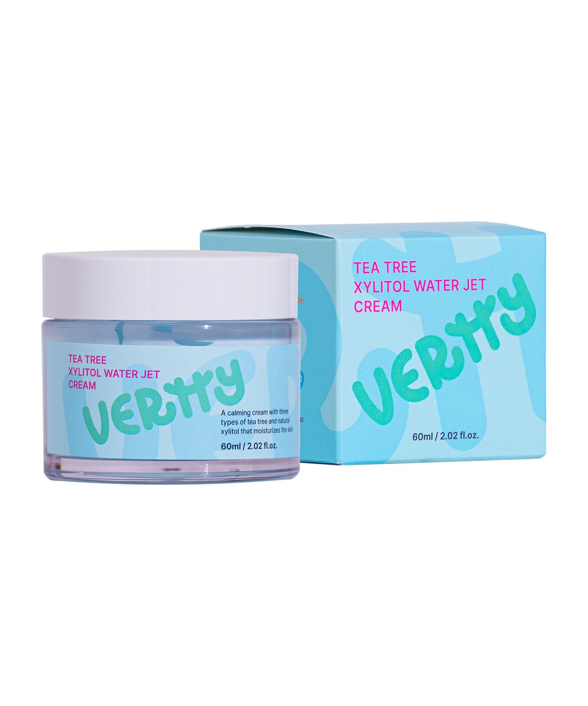 베르티(VERTTY) 비건 티트리 자일리톨 워터젯 크림 60ml