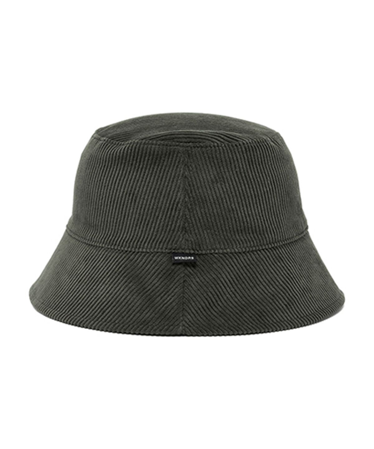 위캔더스(WKNDRS) REVERSIBLE CORDUROY BUCKET HAT (KHAKI)