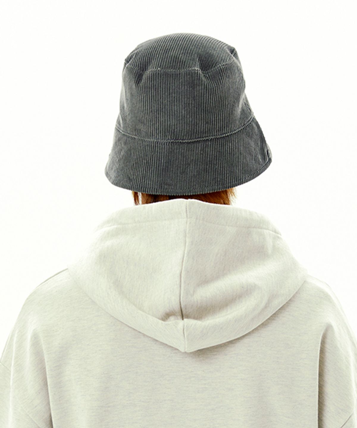 위캔더스(WKNDRS) REVERSIBLE CORDUROY BUCKET HAT (KHAKI)