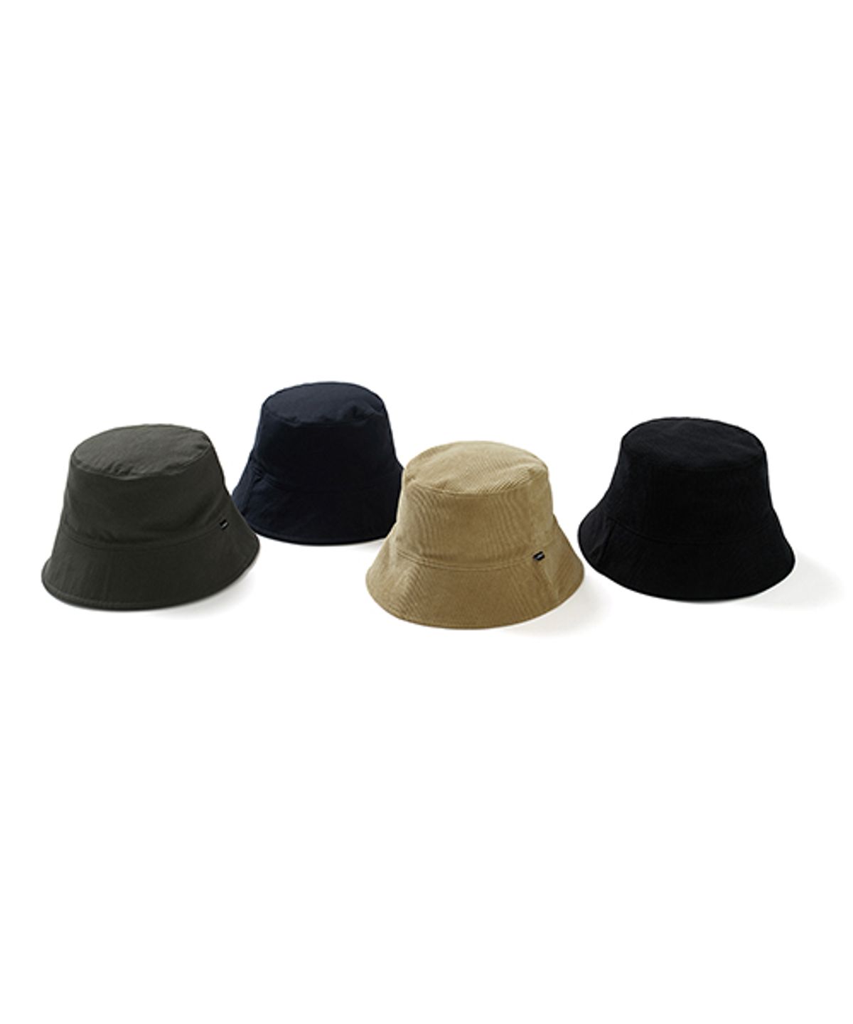 위캔더스(WKNDRS) REVERSIBLE CORDUROY BUCKET HAT (NAVY)