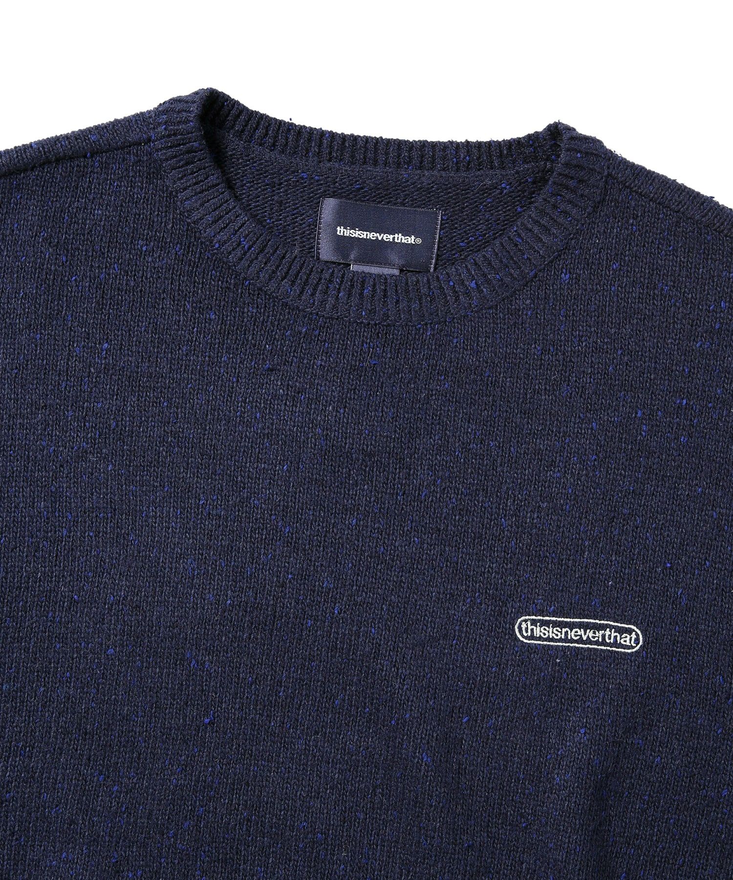 【THISISNEVERTHAT】THIS/THAT Knit Sweater Navy MUSINSA | thisisneverthat® THIS/THAT Knit Sweater Navy