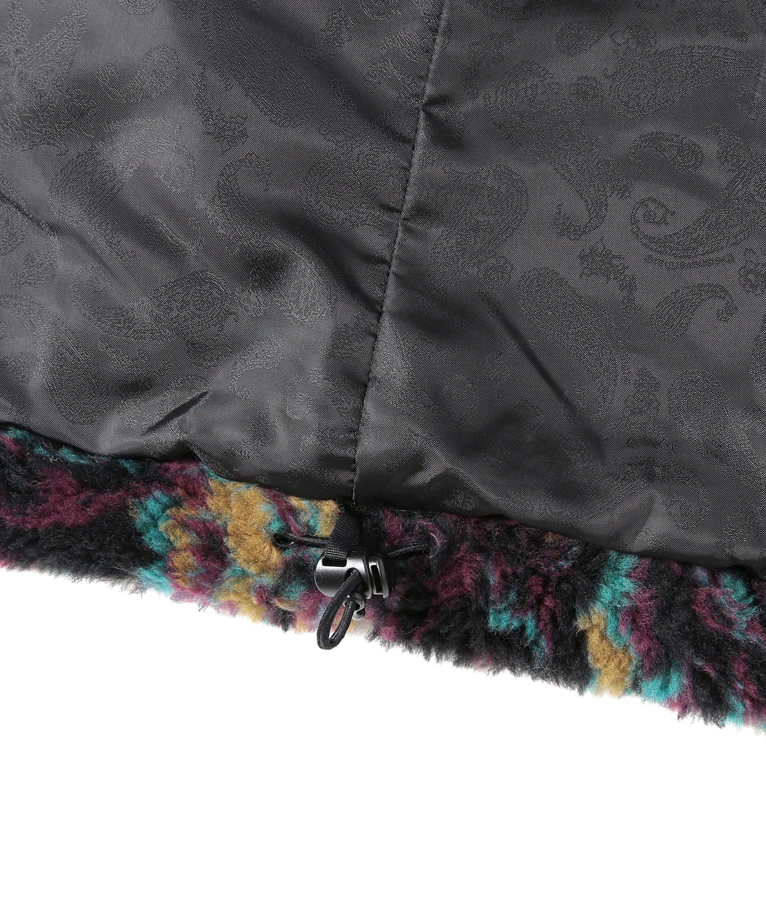 MUSINSA | thisisneverthat® Floral Faux Fur Jacket Multi