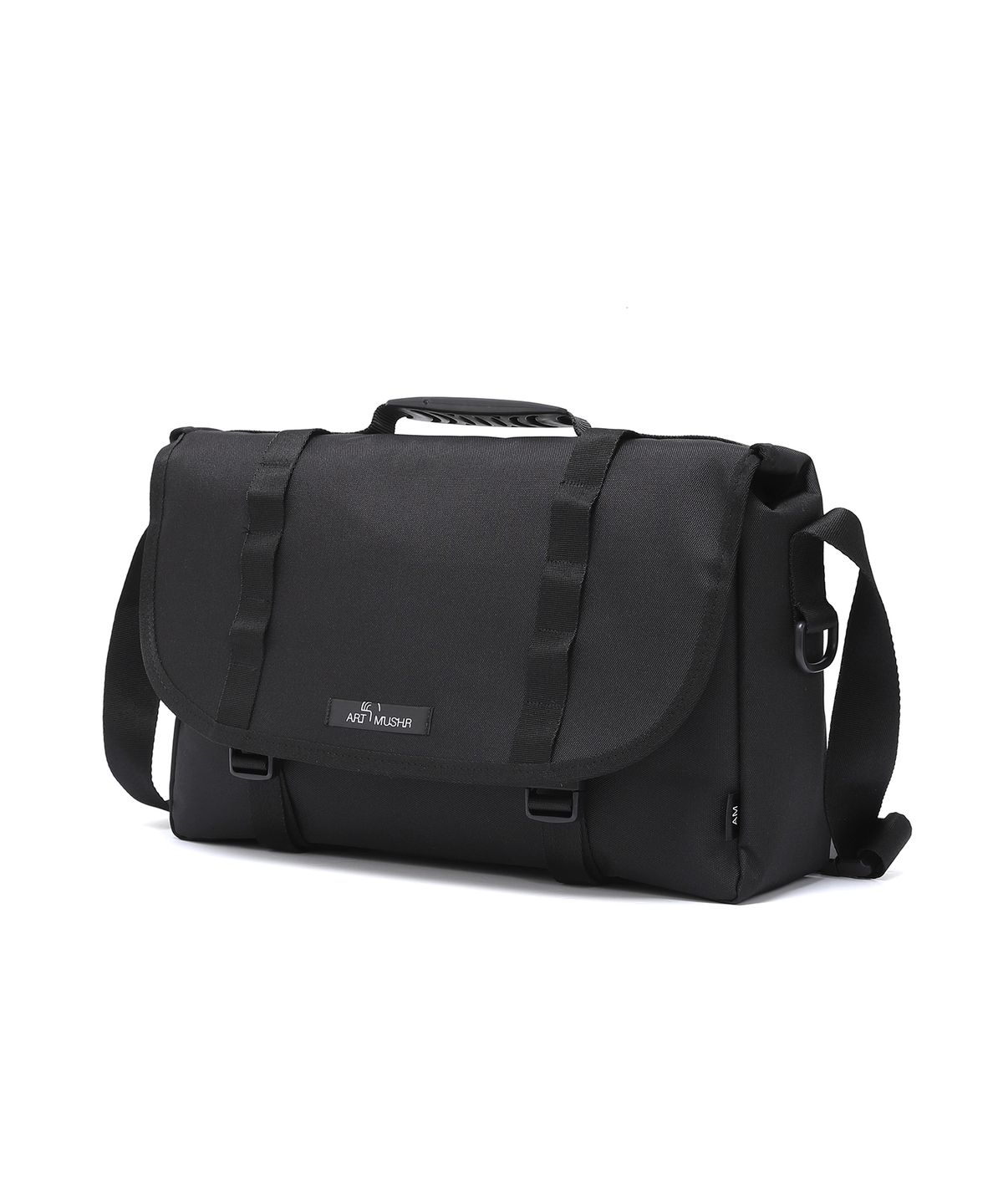 아트머쉬르(ART MUSHR) two wave messenger bag (black)