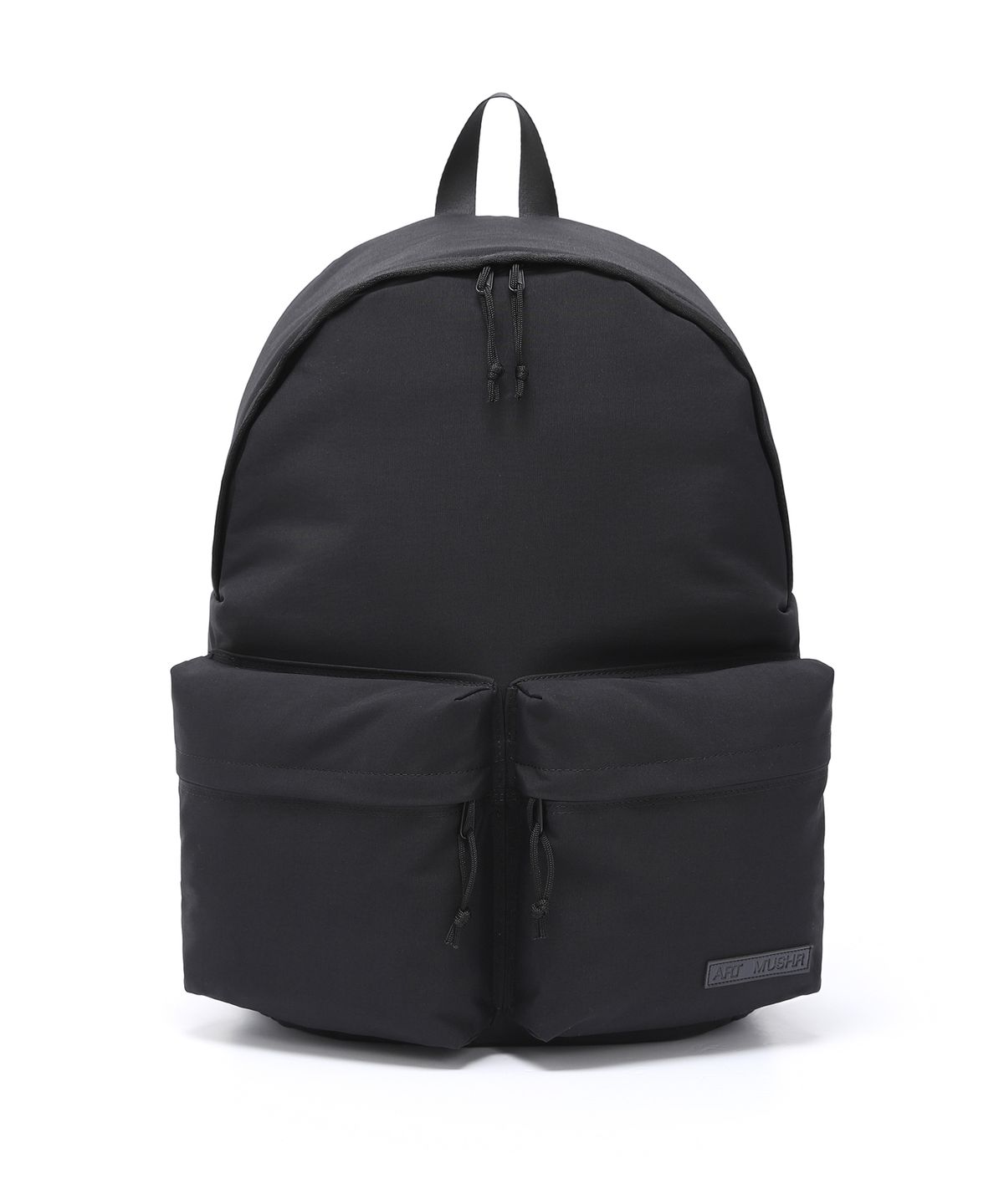아트머쉬르(ART MUSHR) circle two poket backpack (black)