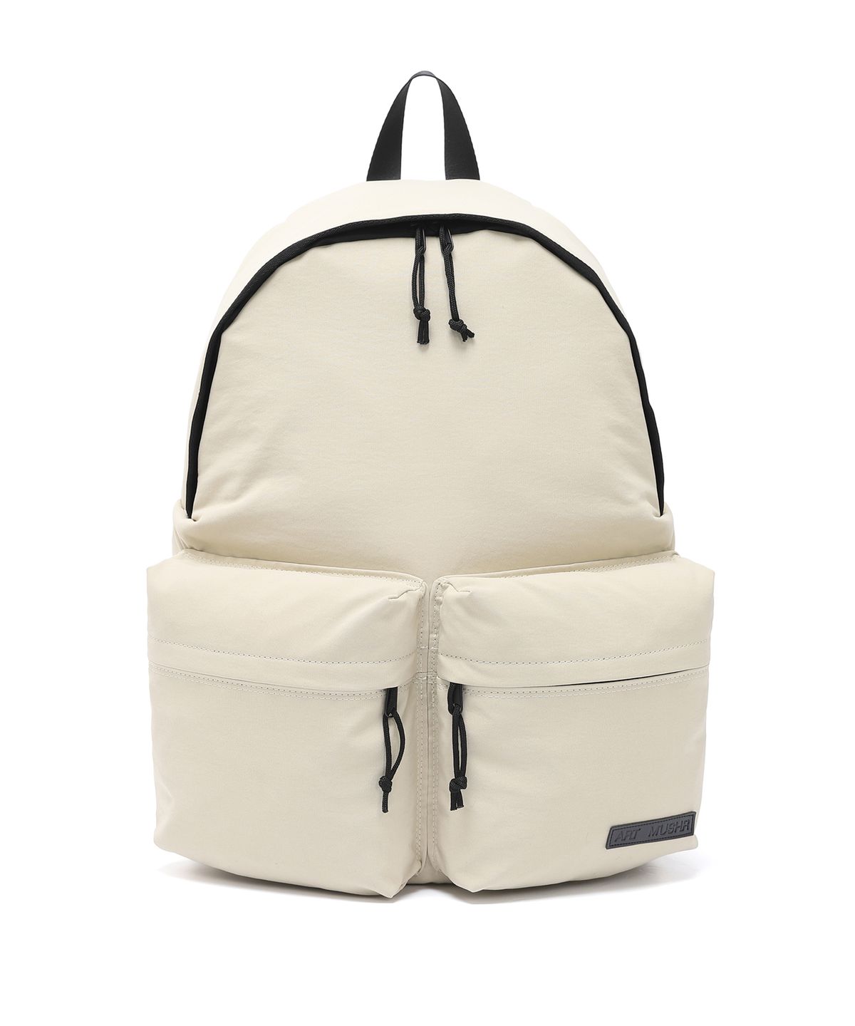 아트머쉬르(ART MUSHR) circle two poket backpack (ivory)