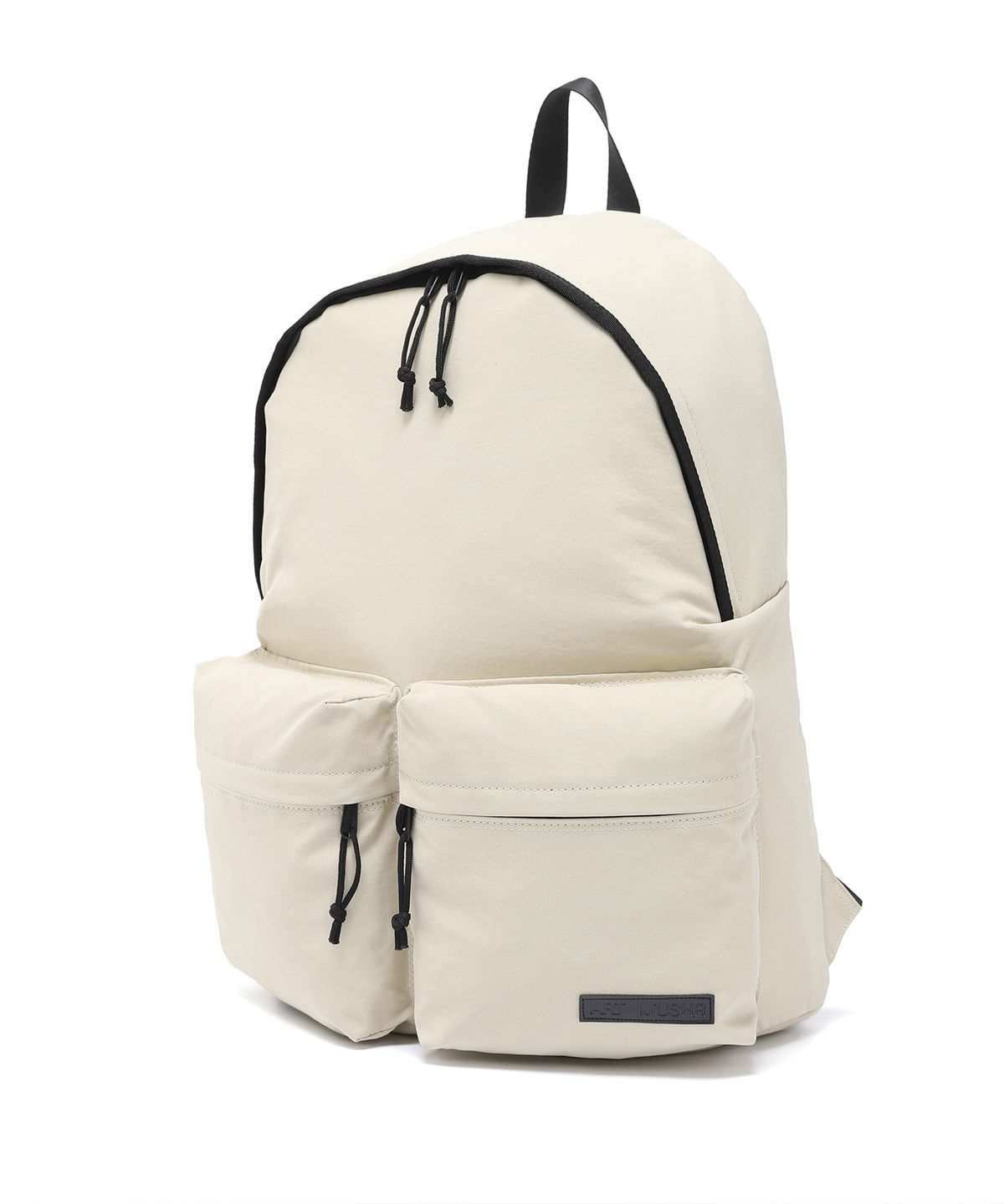 아트머쉬르(ART MUSHR) circle two poket backpack (ivory)