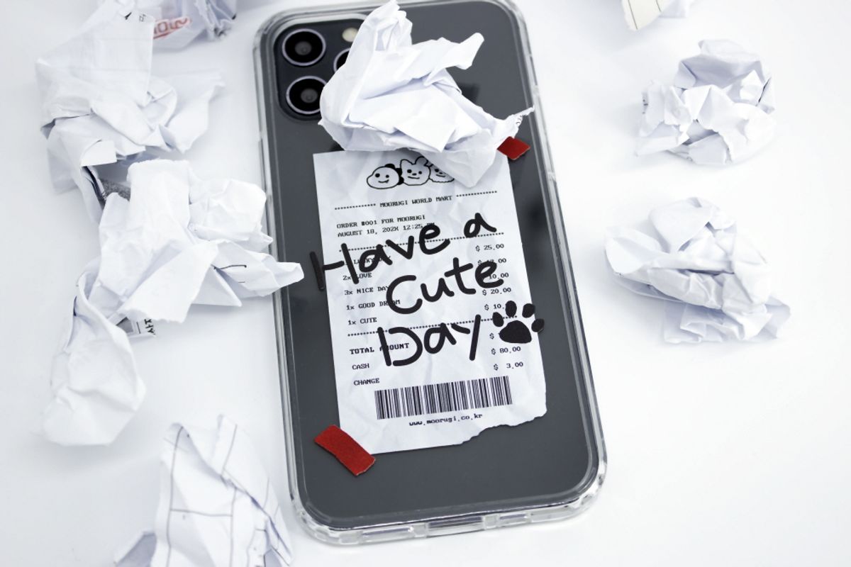 무룩이(MOORUGI) 영수증 케이스
