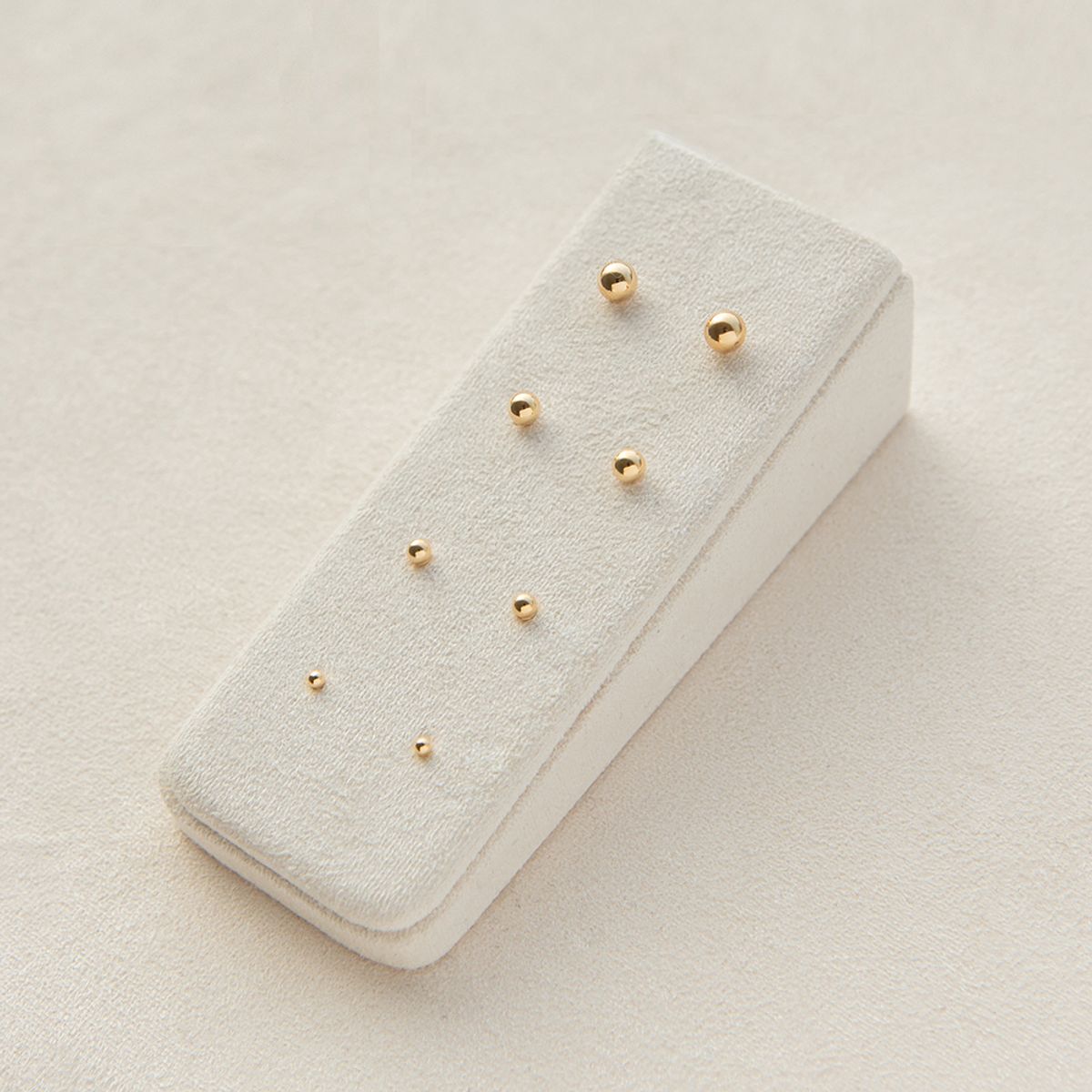 룬느(LUNNE) 14k 베이직 볼 귀걸이 (14k골드) #ES02