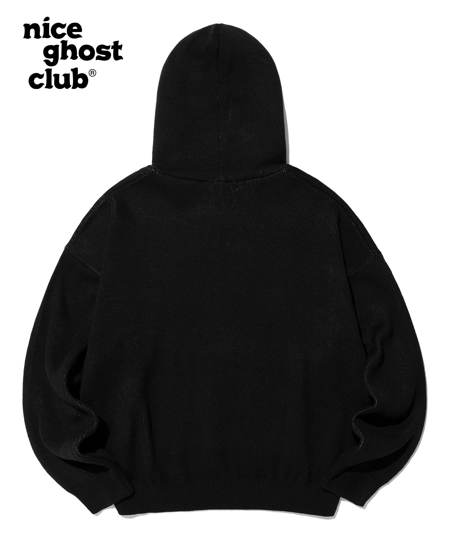 MUSINSA | NICE GHOST CLUB Three Stars Logo Knit Sweater