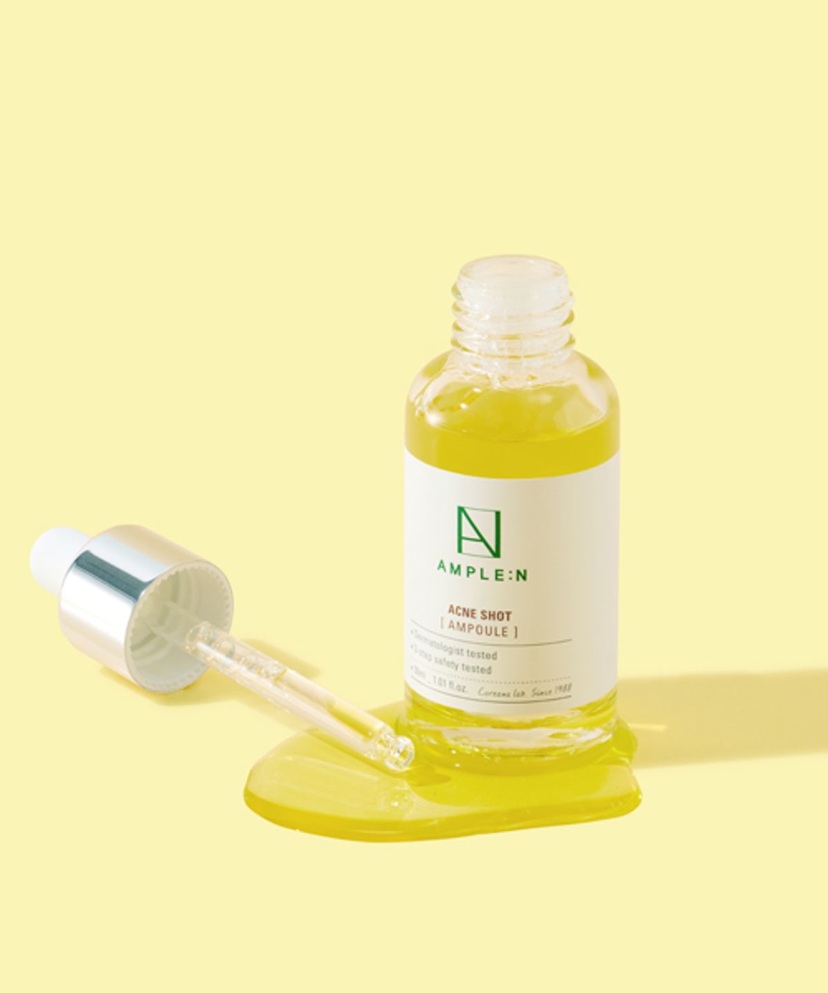 앰플엔(AMPLEN) 아크네샷 앰플 30ml+아크네샷  클렌징폼 150ml