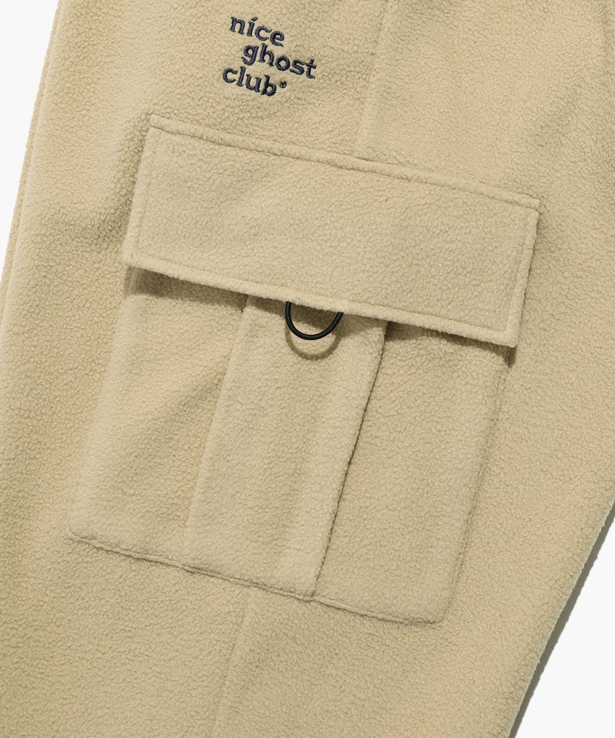 나이스고스트클럽(NICEGHOSTCLUB) FLEECE CARGO PANTS_BEIGE(NG2CFUPA13A)