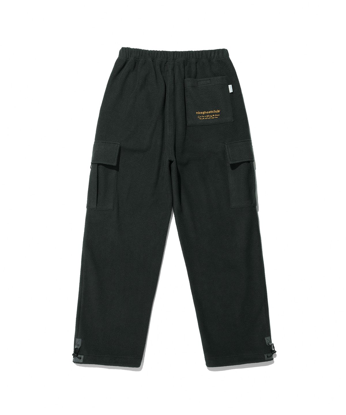 나이스고스트클럽(NICEGHOSTCLUB) FLEECE CARGO PANTS_CHARCOAL(NG2CFUPA13A)
