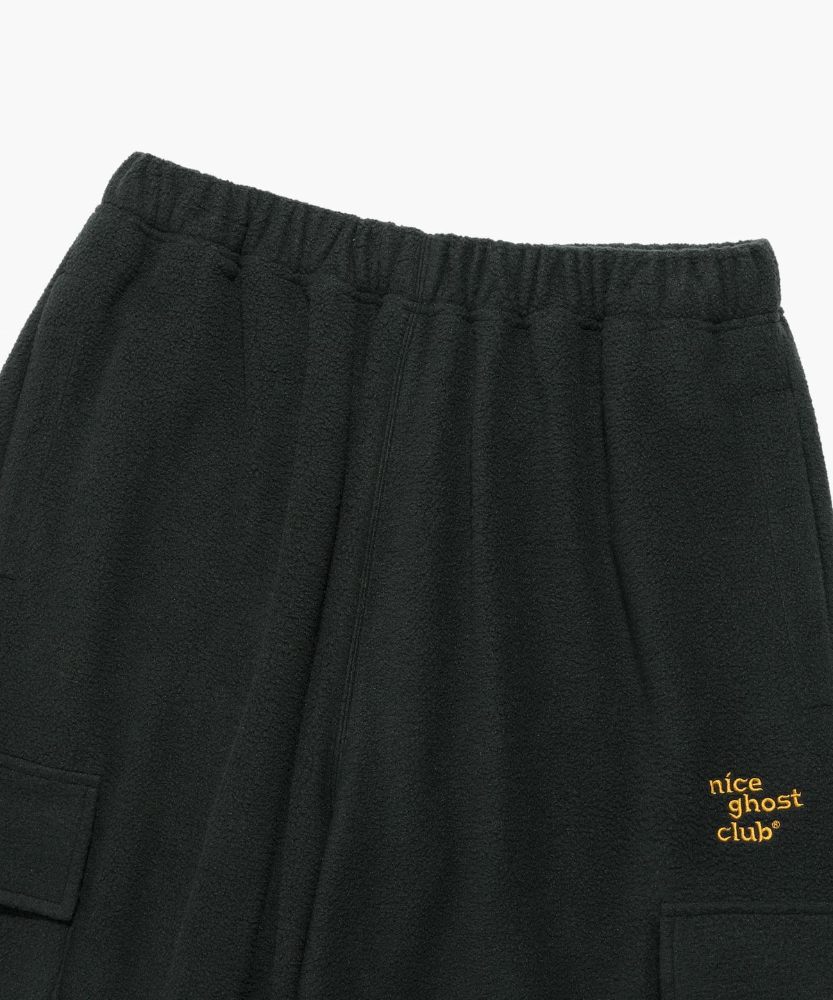 나이스고스트클럽(NICEGHOSTCLUB) FLEECE CARGO PANTS_CHARCOAL(NG2CFUPA13A)