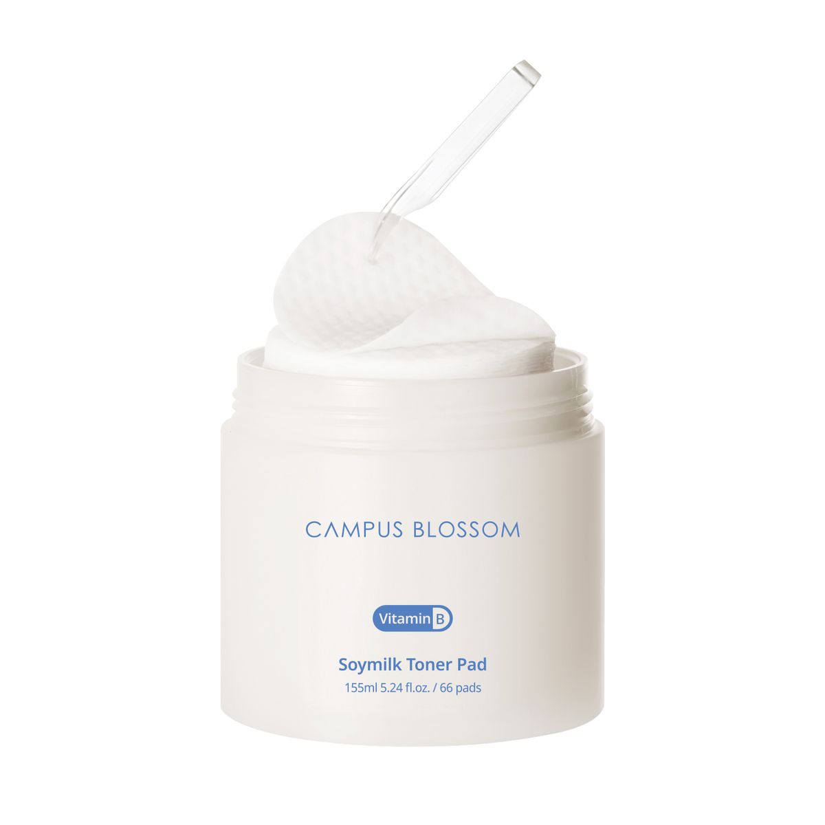 캠퍼스 블라썸(CAMPUS BLOSSOM) 비건 무자극 닦토 두유 토너패드 66매