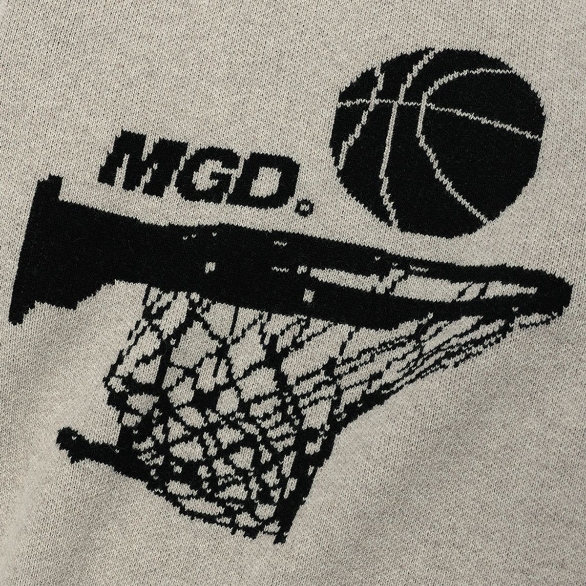 마하그리드(MAHAGRID) MGD BASKET KNIT SWEATER BEIGE(MG2CFMK622A)