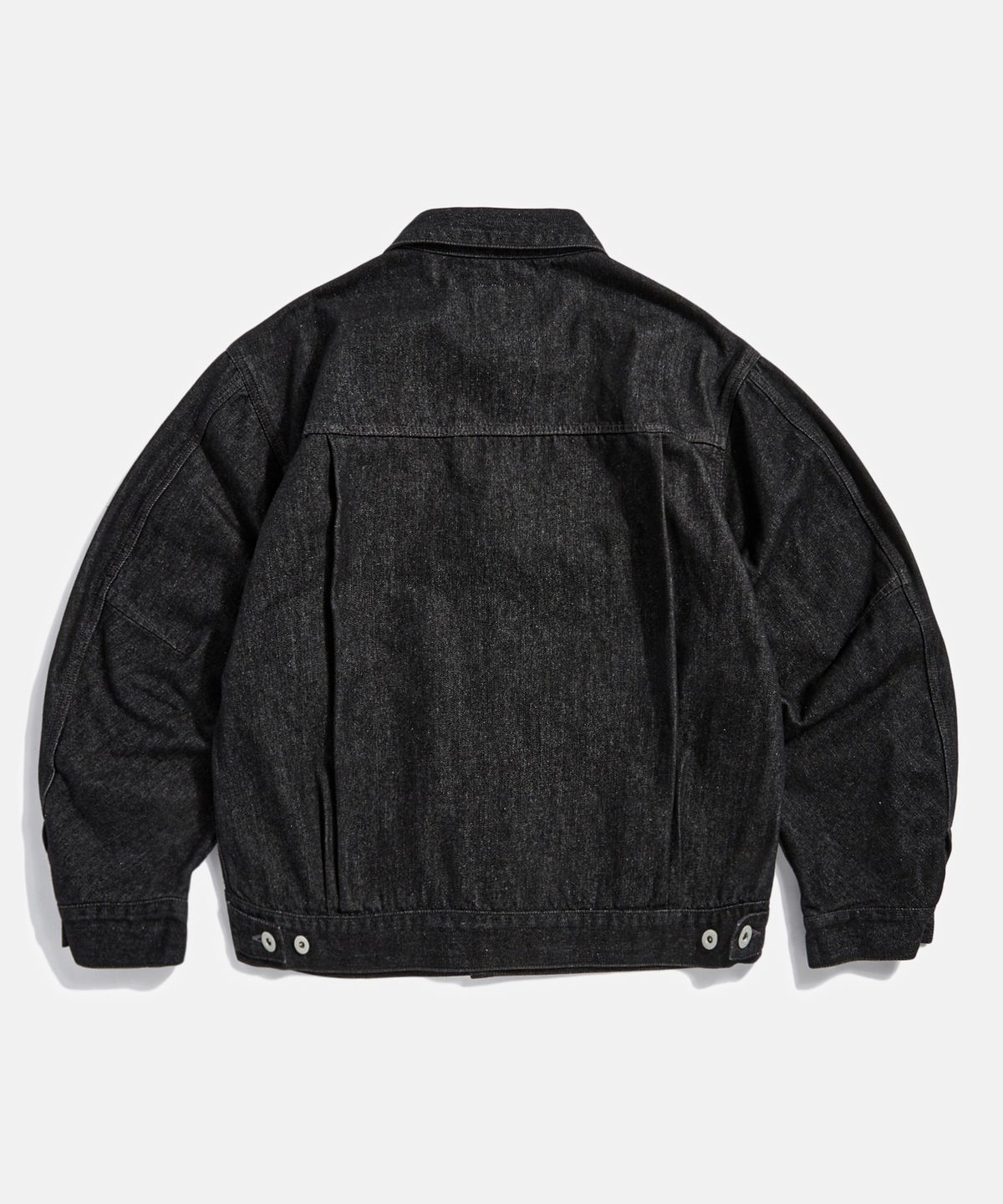 에스피오나지(ESPIONAGE) Relaxed Denim Jacket Black