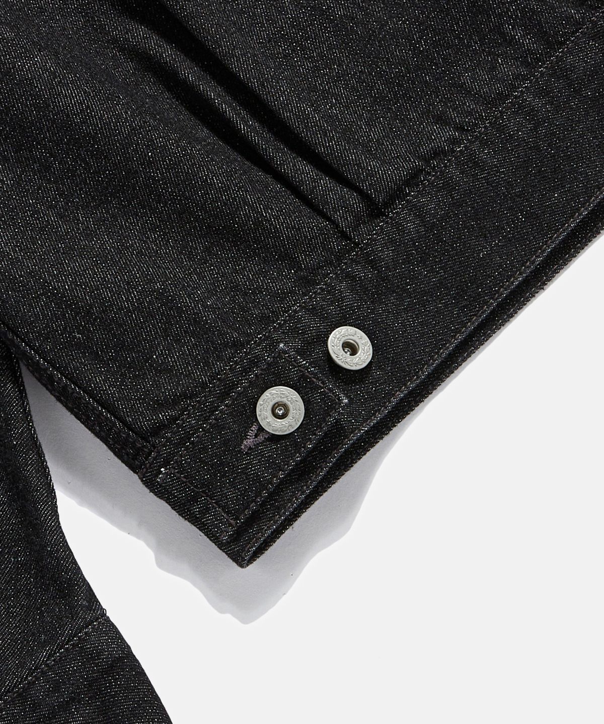 에스피오나지(ESPIONAGE) Relaxed Denim Jacket Black