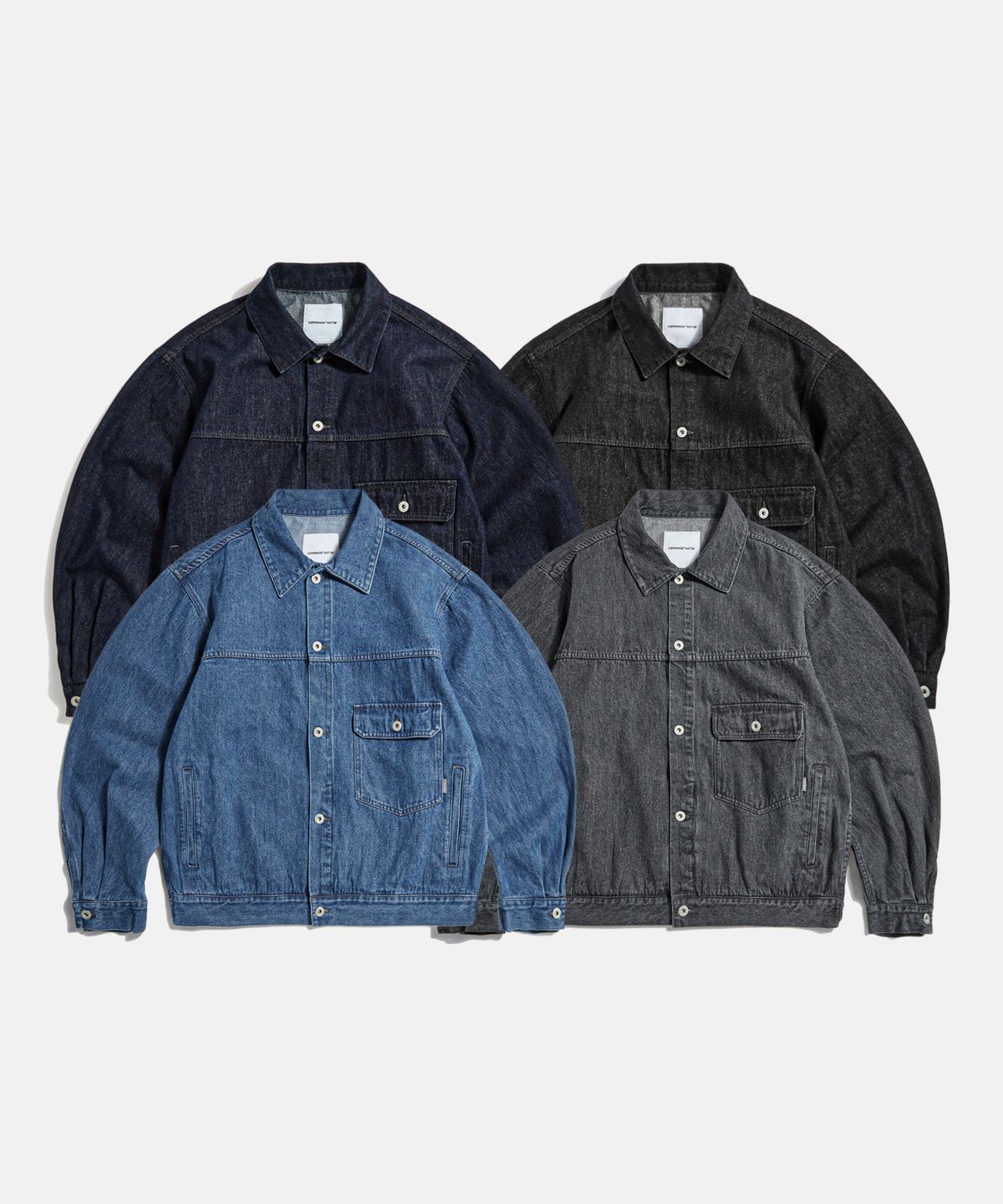 에스피오나지(ESPIONAGE) Relaxed Denim Jacket Indigo