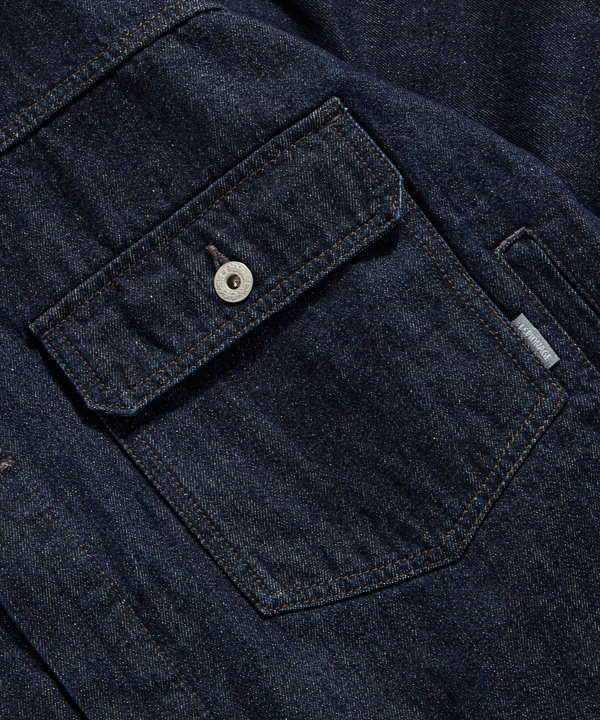 에스피오나지(ESPIONAGE) Relaxed Denim Jacket Indigo