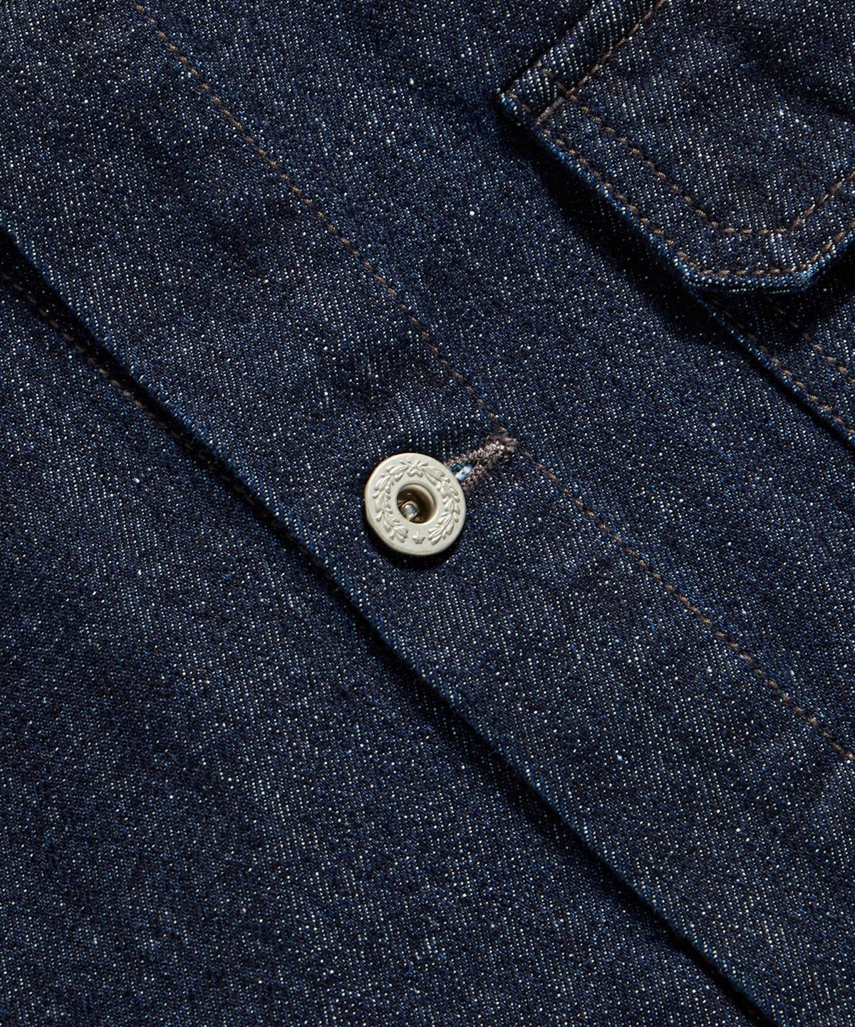 에스피오나지(ESPIONAGE) Relaxed Denim Jacket Indigo