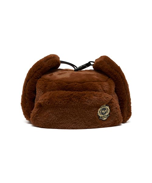 MUSINSA | WKNDRS FUR TRAPPER HAT (BROWN)