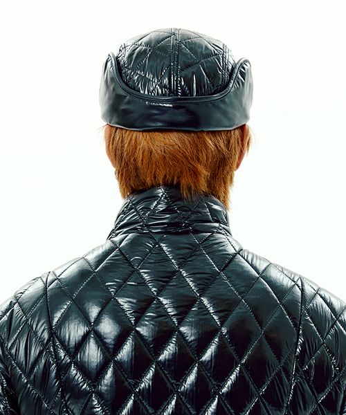 ★2023SS新作★WKNDRS★W GLOSSY EAR MUFFS CAP MUSINSA | WKNDRS W GLOSSY EAR MUFFS CAP (BLACK)