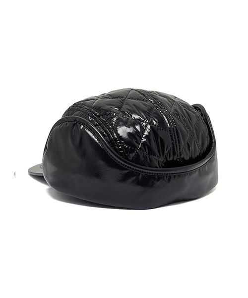 ★2023SS新作★WKNDRS★W GLOSSY EAR MUFFS CAP MUSINSA | WKNDRS W GLOSSY EAR MUFFS CAP (BLACK)