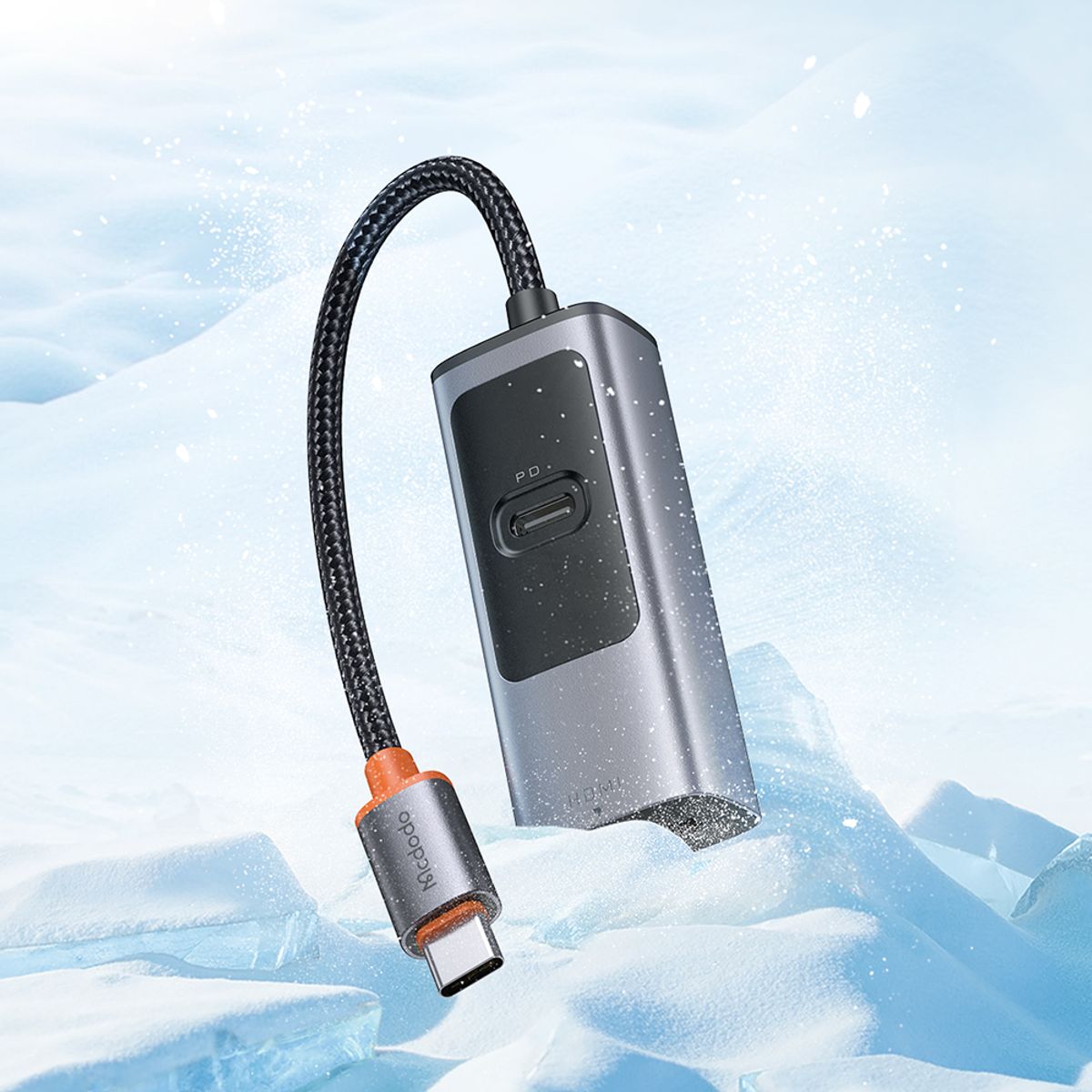 맥도도(MCDODO) HU113 C타입 2포트 멀티 허브 PD100W+HDMI 8K