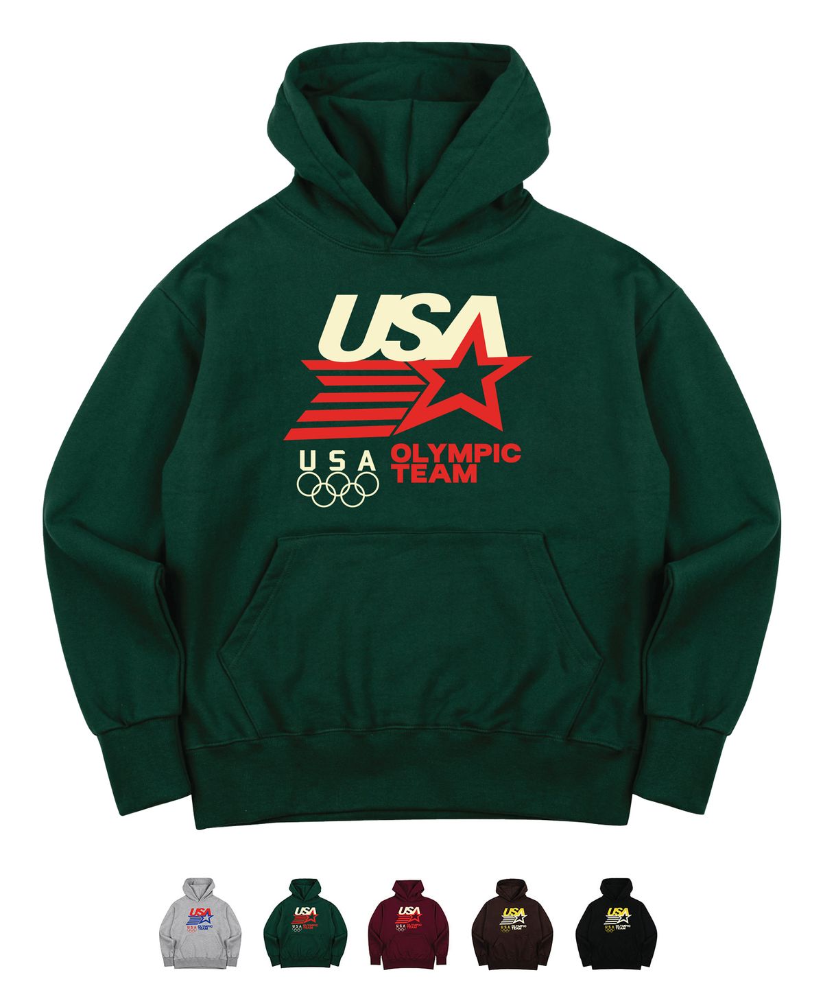 네이비팀(NAVYTEAM) NTV HD-USA OLYMPIC TEAM HOODIE