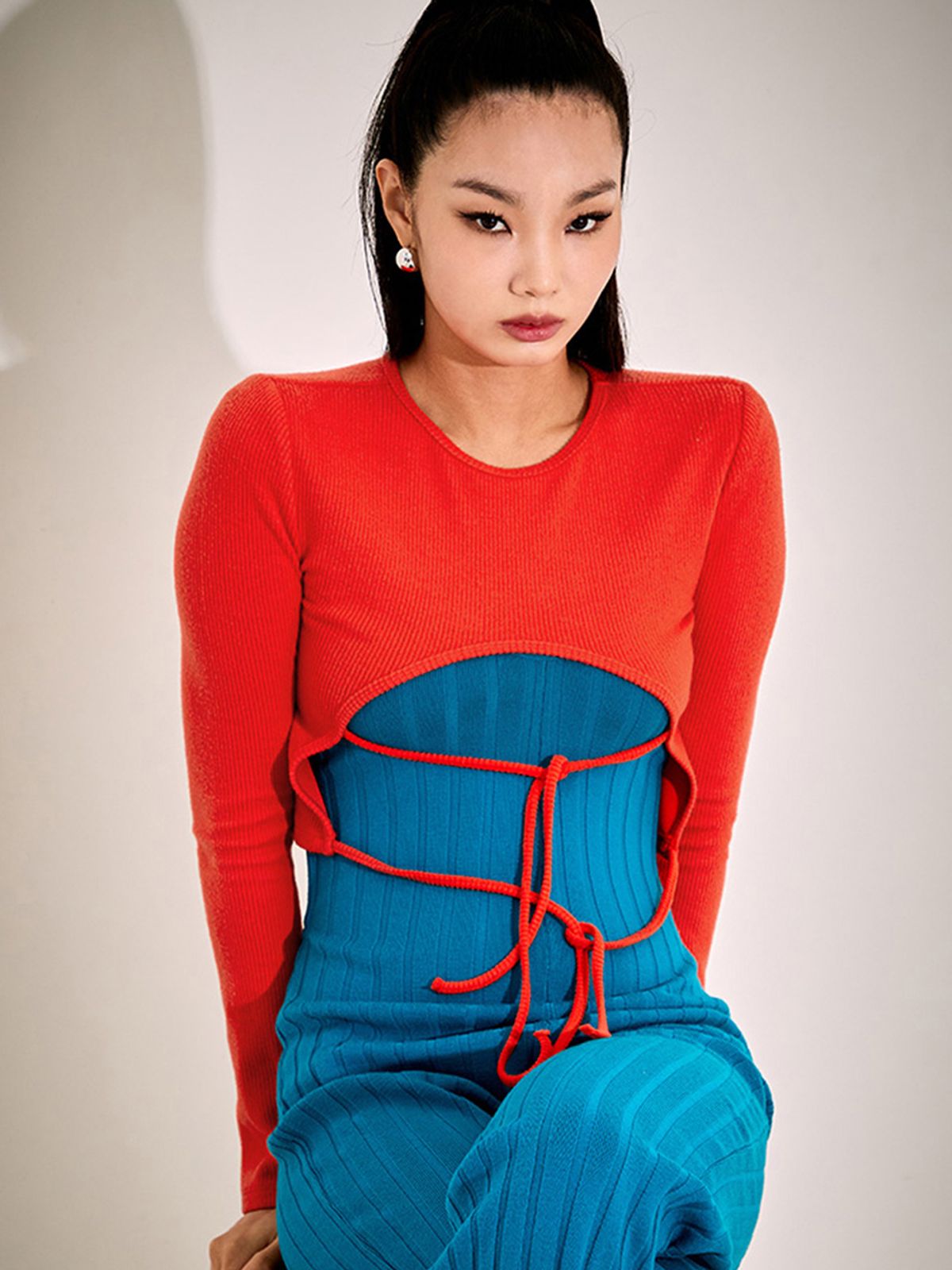 탑걸(TOPGIRL) OPEN FRONT BOLERO TOP_T226TP119