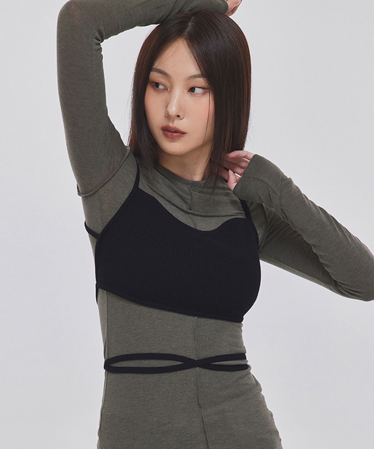 탑걸(TOPGIRL) STRAPPY VEST TOP_T226TP105