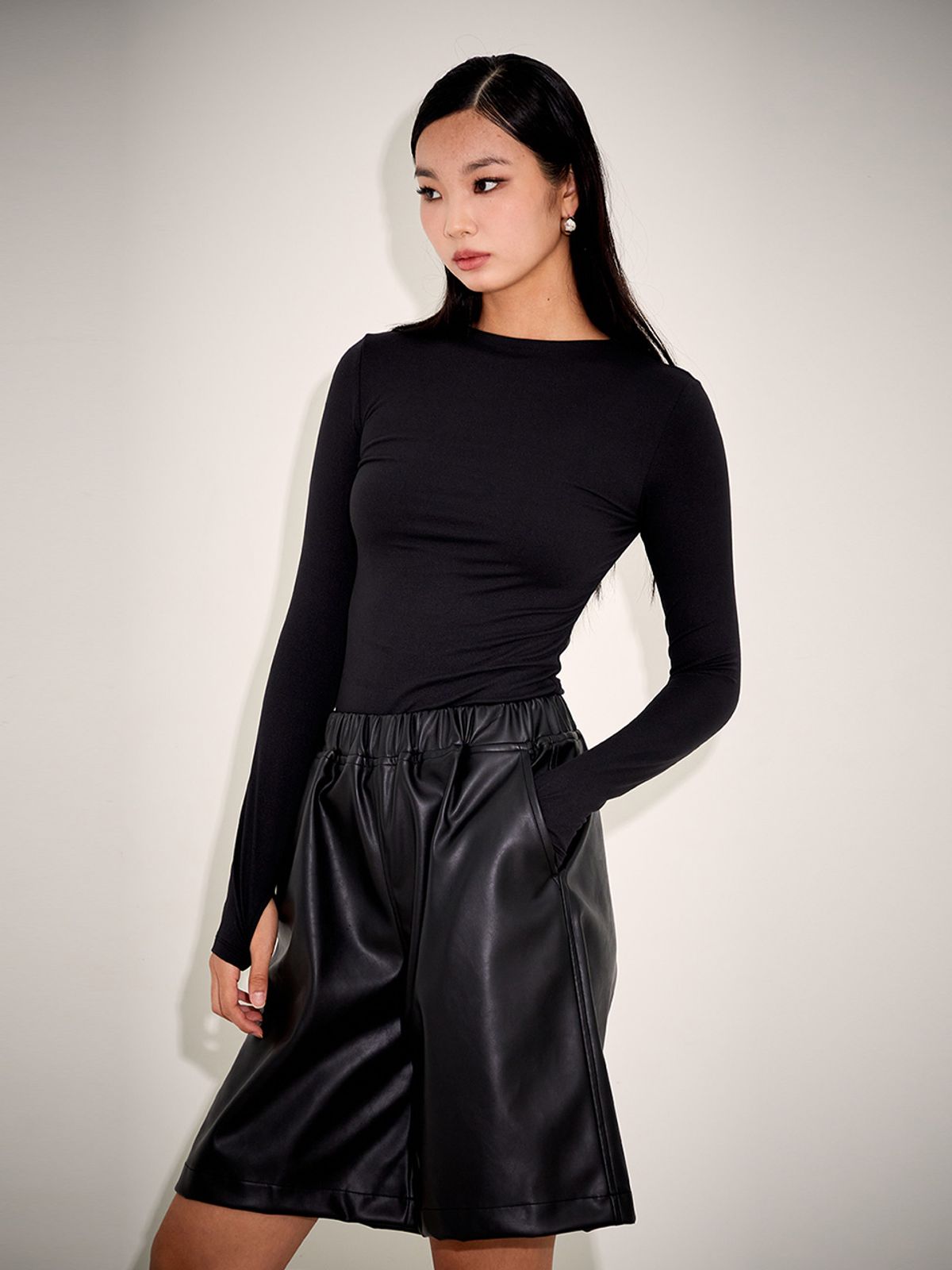 탑걸(TOPGIRL) BUTTERY SOFT LONG SLEEVE TOP-SIGNATURE_T226TP135