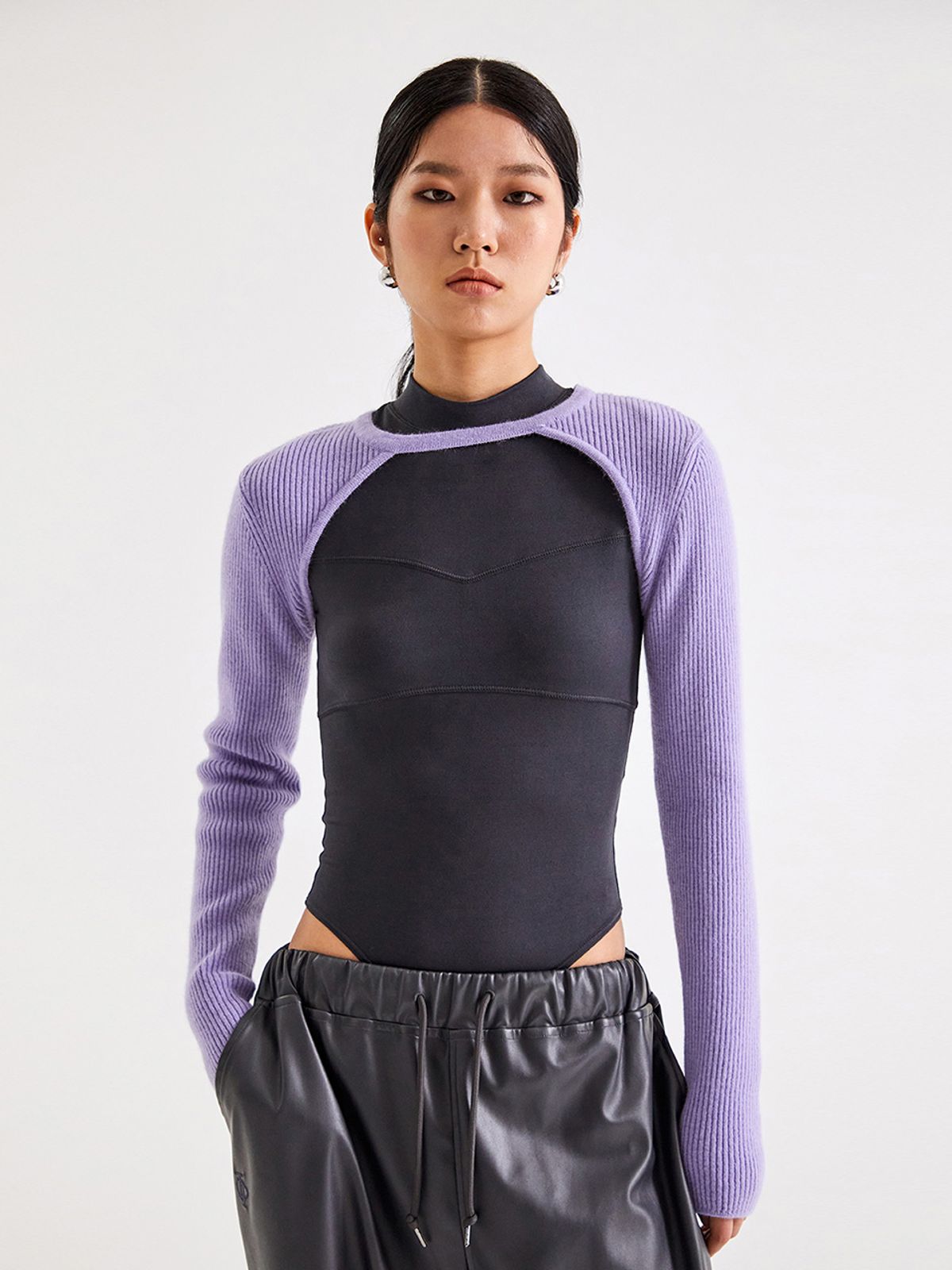 탑걸(TOPGIRL) PULLOVER BOLERO_T226TP104