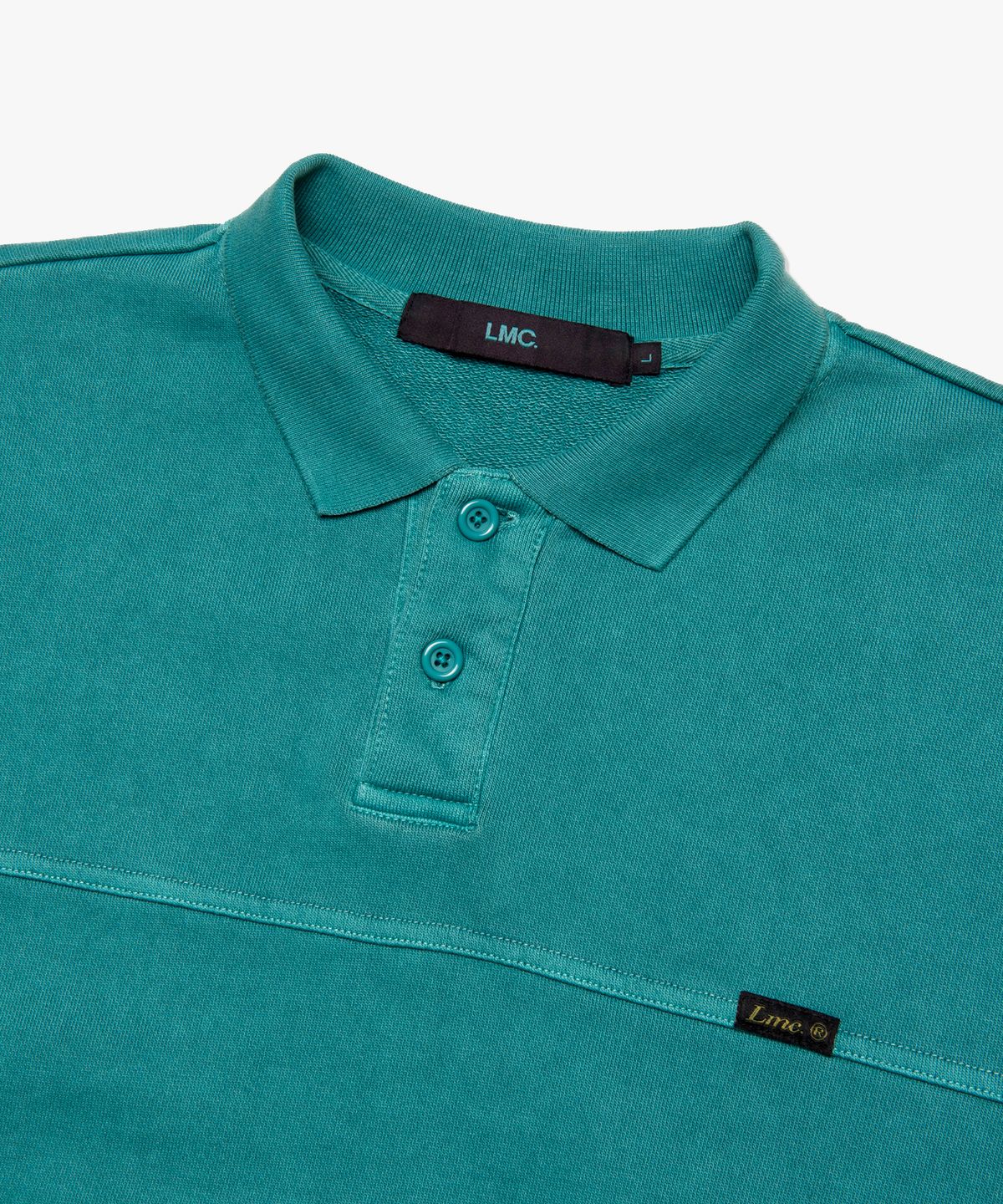 엘엠씨(LMC) LMC OVERDYED CLASSIC COLLAR SWEATSHIRT teal