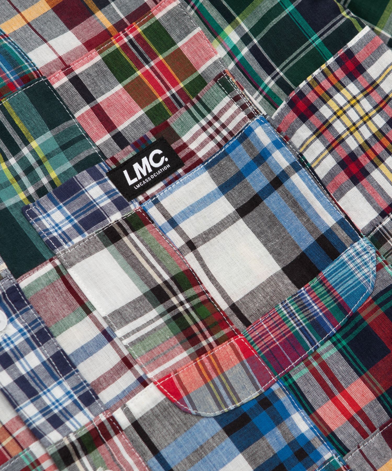MUSINSA | LMC LMC MADRAS PATCHWORK SHIRT multi