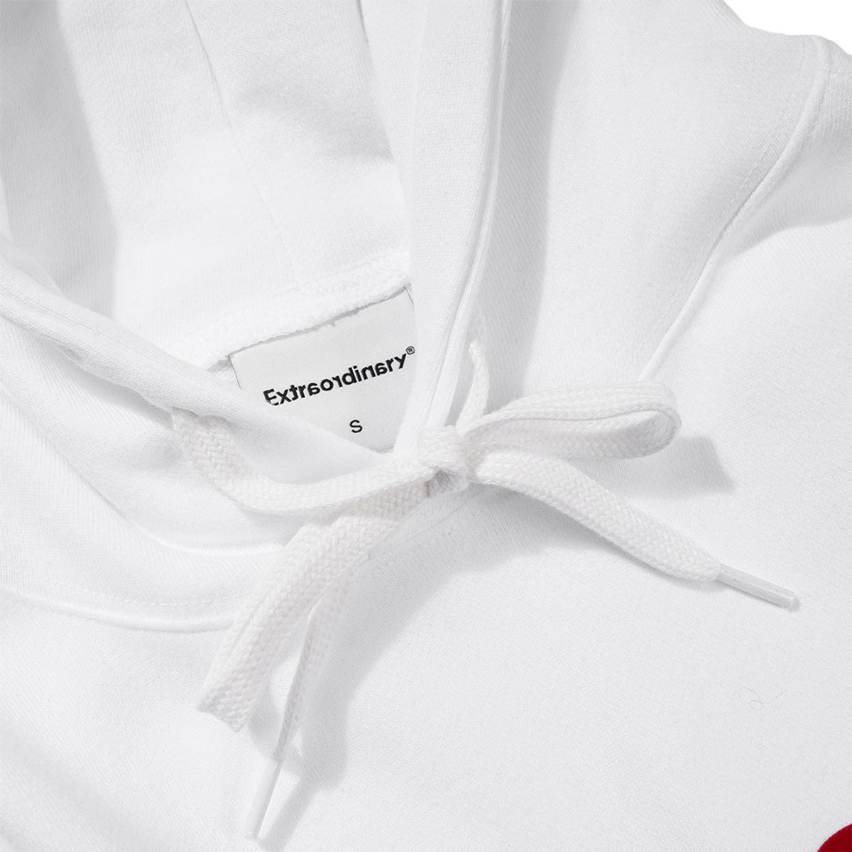 엑스트라오디너리(EXTRAORDINARY) NUMERO UNO HOODIE  WHITE