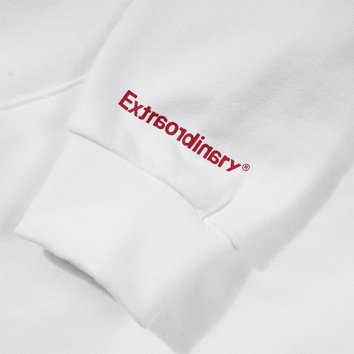 엑스트라오디너리(EXTRAORDINARY) NUMERO UNO HOODIE  WHITE