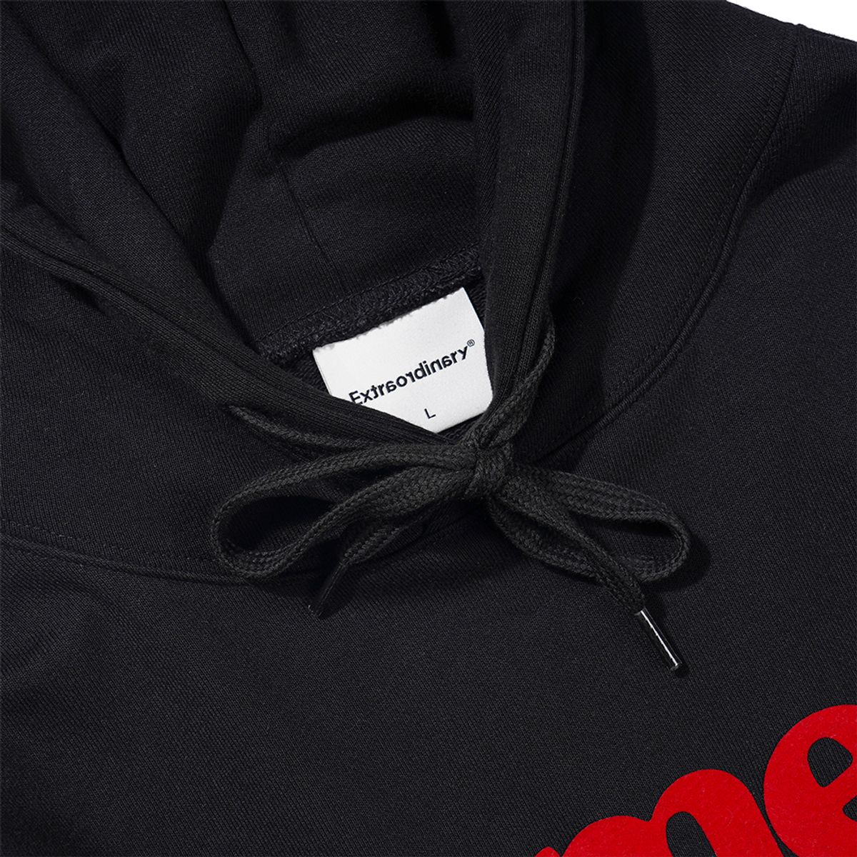 엑스트라오디너리(EXTRAORDINARY) NUMERO UNO HOODIE  BLACK