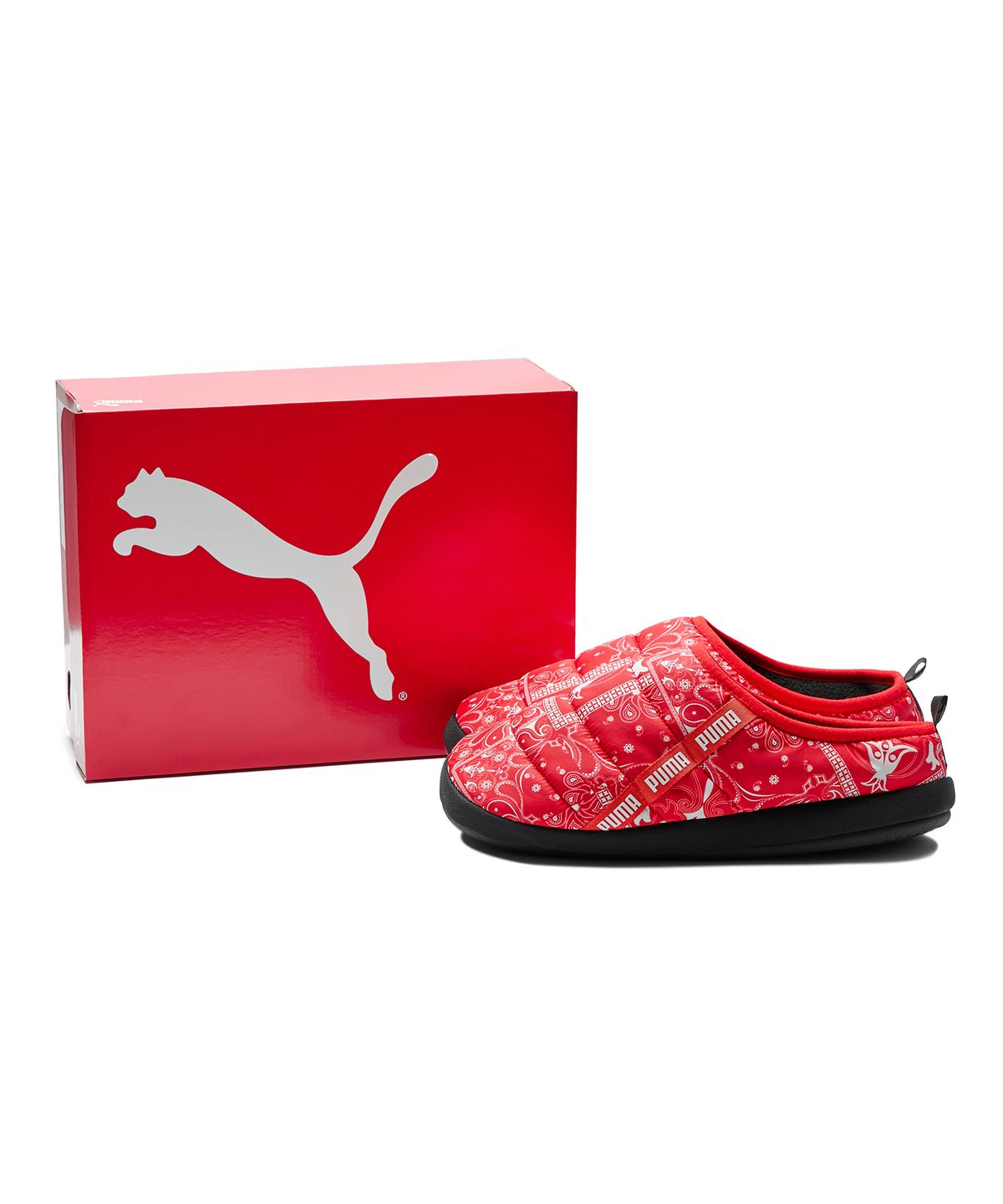 푸마(PUMA) 푸마 스커프 페이즐리 SMU - 레드:화이트 / 392200-02