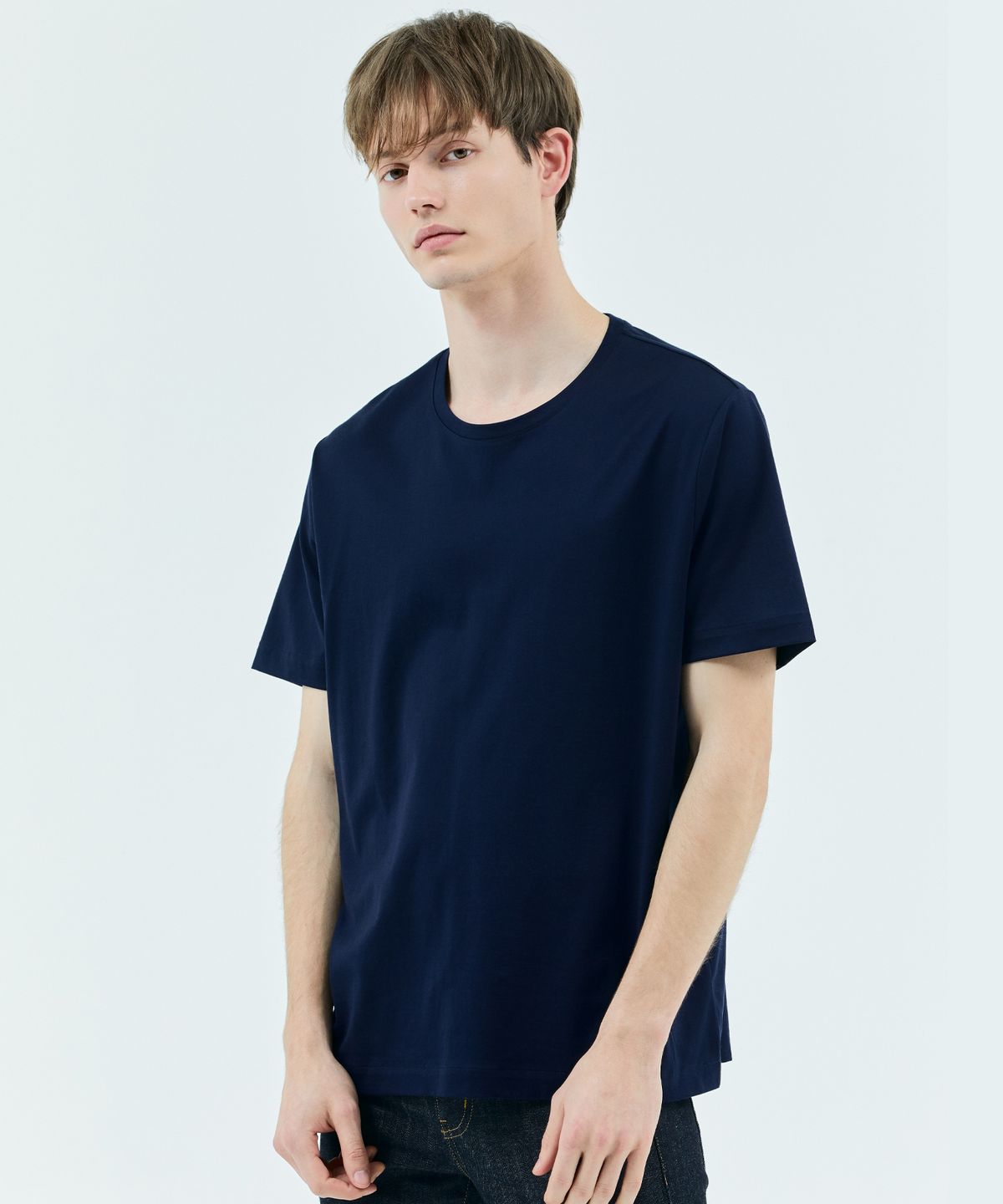 와이잭(YJACK) M_시그니처 클래식 & 베이직 핏 반소매 티셔츠 (180gsm) KMJT001