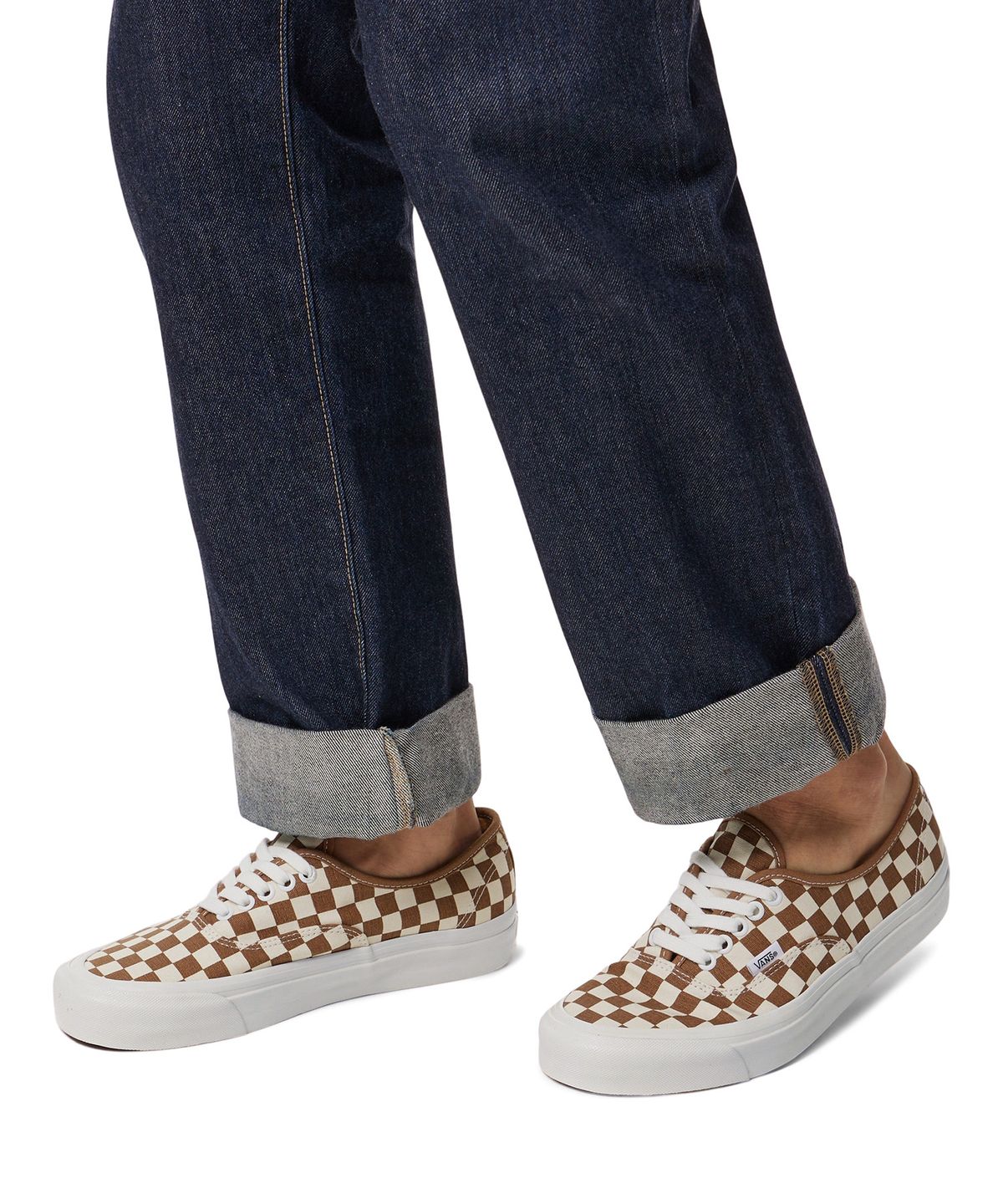 반스(VANS) 어센틱 44 DX - (애너하임 팩토리) 체커보드 칩멍크 / VN0005U8GWT1