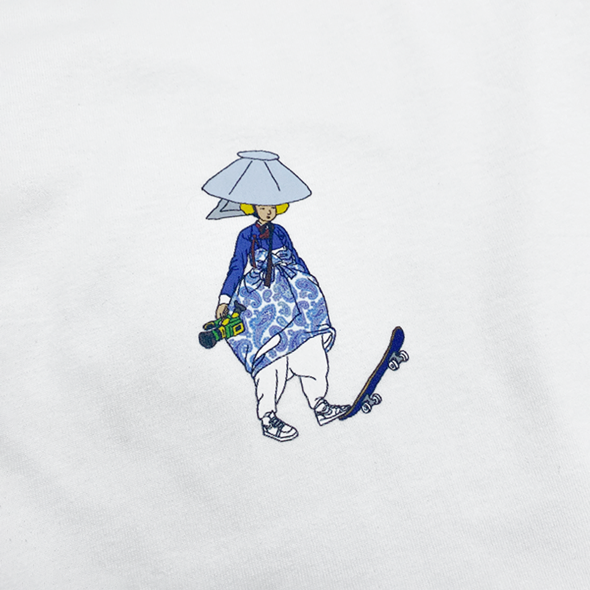 모노파틴(MONOPATIN) sinyunbok woman with vx1000 Ⅱ shirt