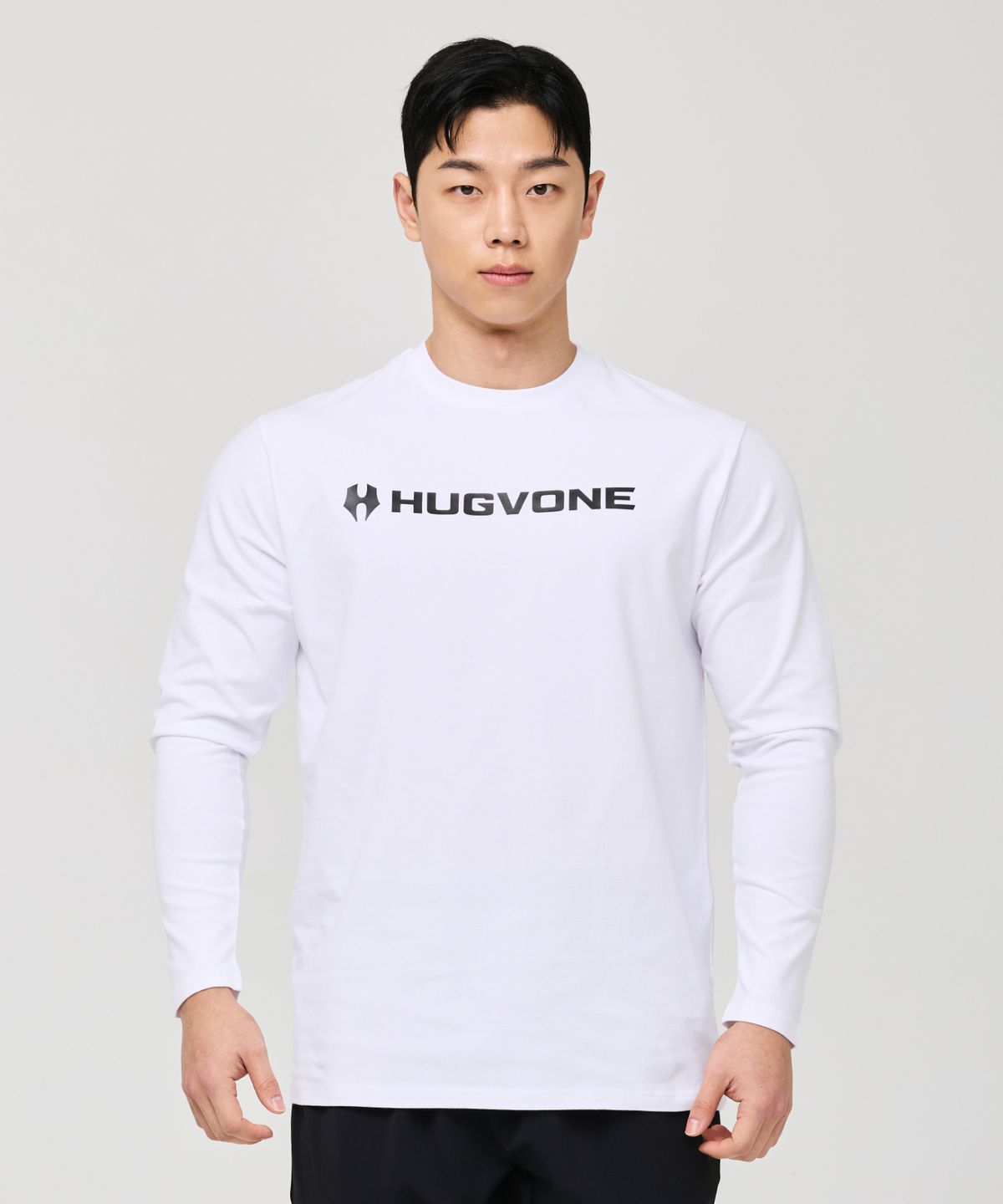 허그본(HUGVONE) 리플렉션 머슬핏 긴팔 3컬러