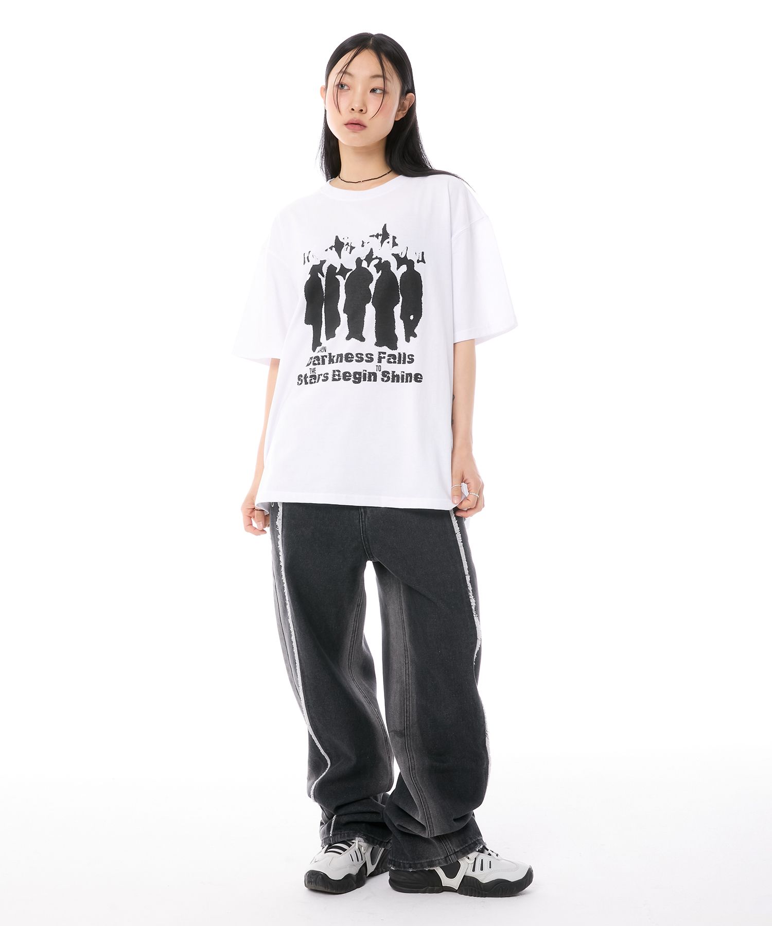 ★関税込★FLAVORISM★CUT-OFF BLEACH WASHED DENIM PANTS★ MUSINSA | FLAVORISM Cut Off Bleach Washed Denim Pants (TP0042)