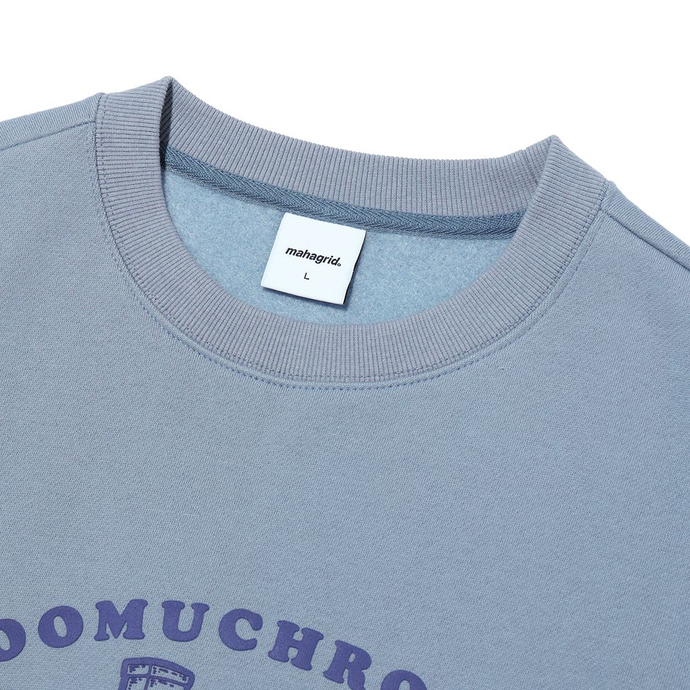 【mahagrid】22FW★ MUSHROOM SWEATSHIRT MUSINSA | MAHAGRID CAT COLLAGE SWEATSHIRT LIGHT GREY