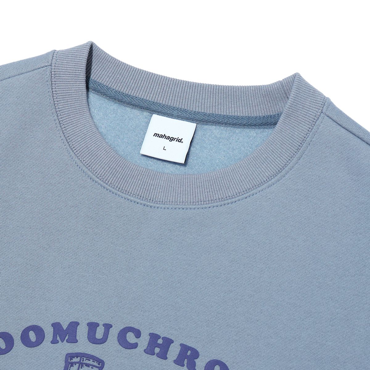마하그리드(MAHAGRID) MUSHROOM SWEATSHIRT BLUE(MG2CFMM443A)